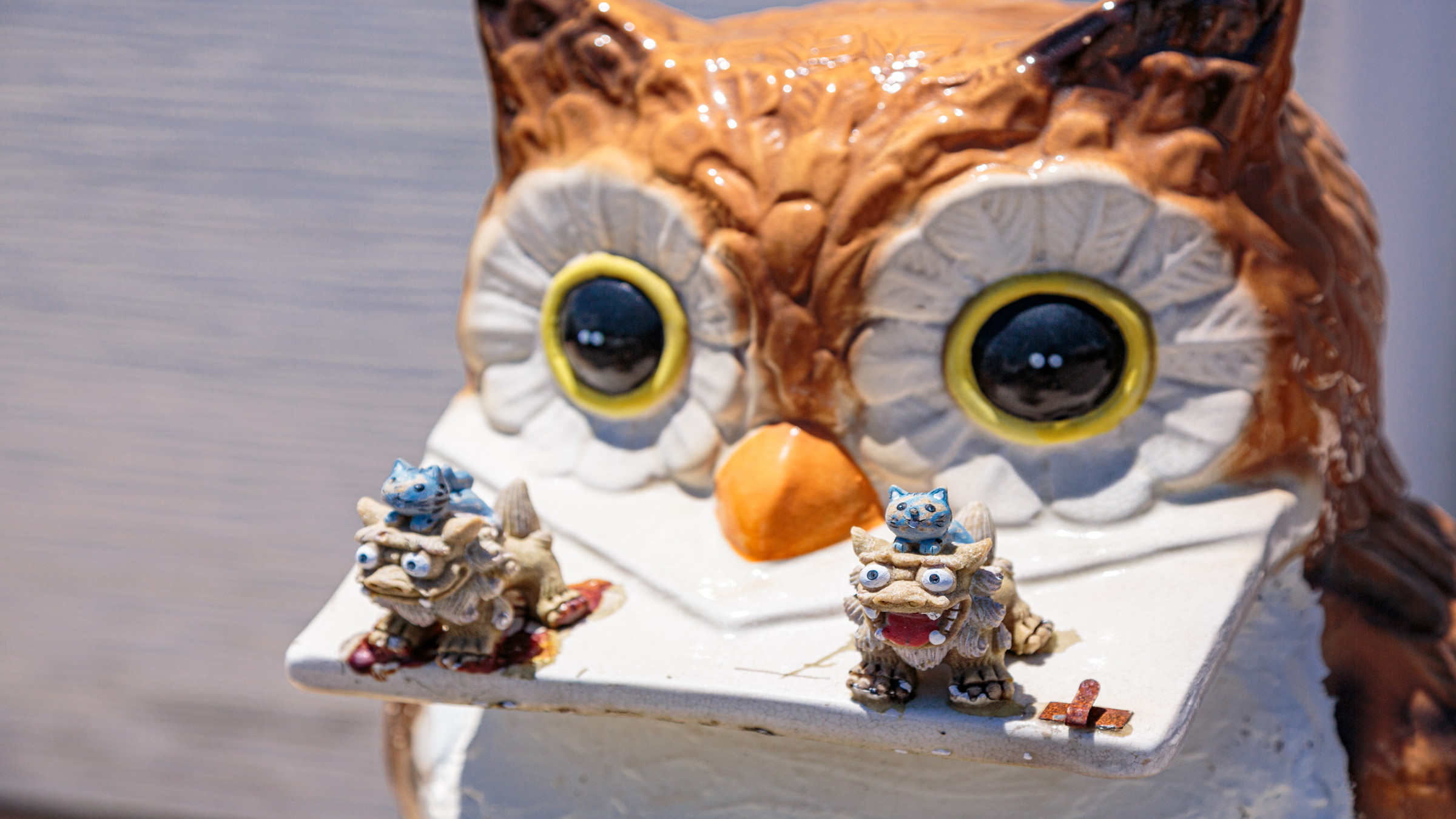 旅の中でたくさんのシーサーに出会おう