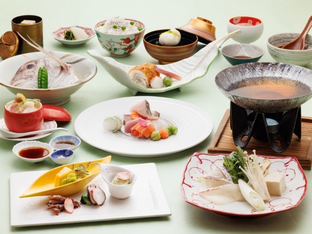 【朝・夕食付】旬の食材で四季を楽しむ！〜春会席コース付プラン〜】