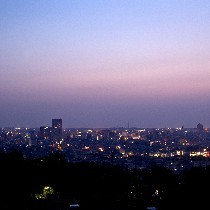 ホテル近くの卯辰山からの夜景☆≡です。