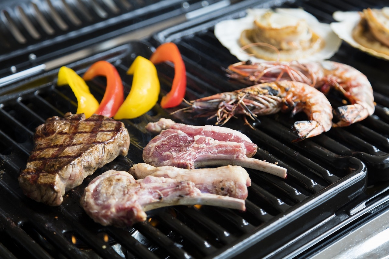 海を目の前に地産食材で楽しむIsland Style BBQプラン/朝食付