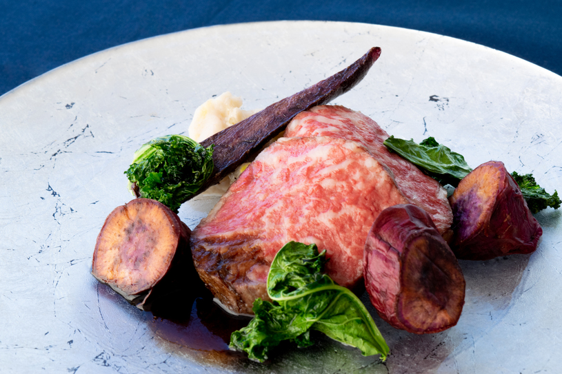 夕食はレストランでサンセットを眺めながら【HarborTerrace dinnerコース】/朝食付