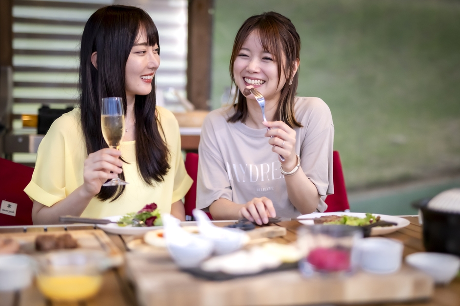 【女子会プラン☆６大特典付！】〜食べて・笑って・語りつくそう〜【Forestコース】