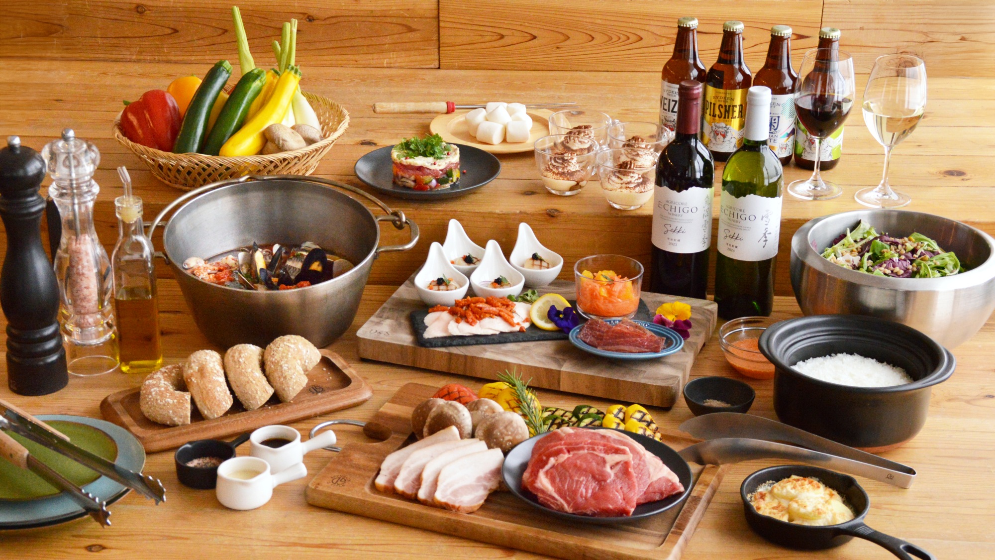 アウトドアディナー2026　人気No１【Forestコース】