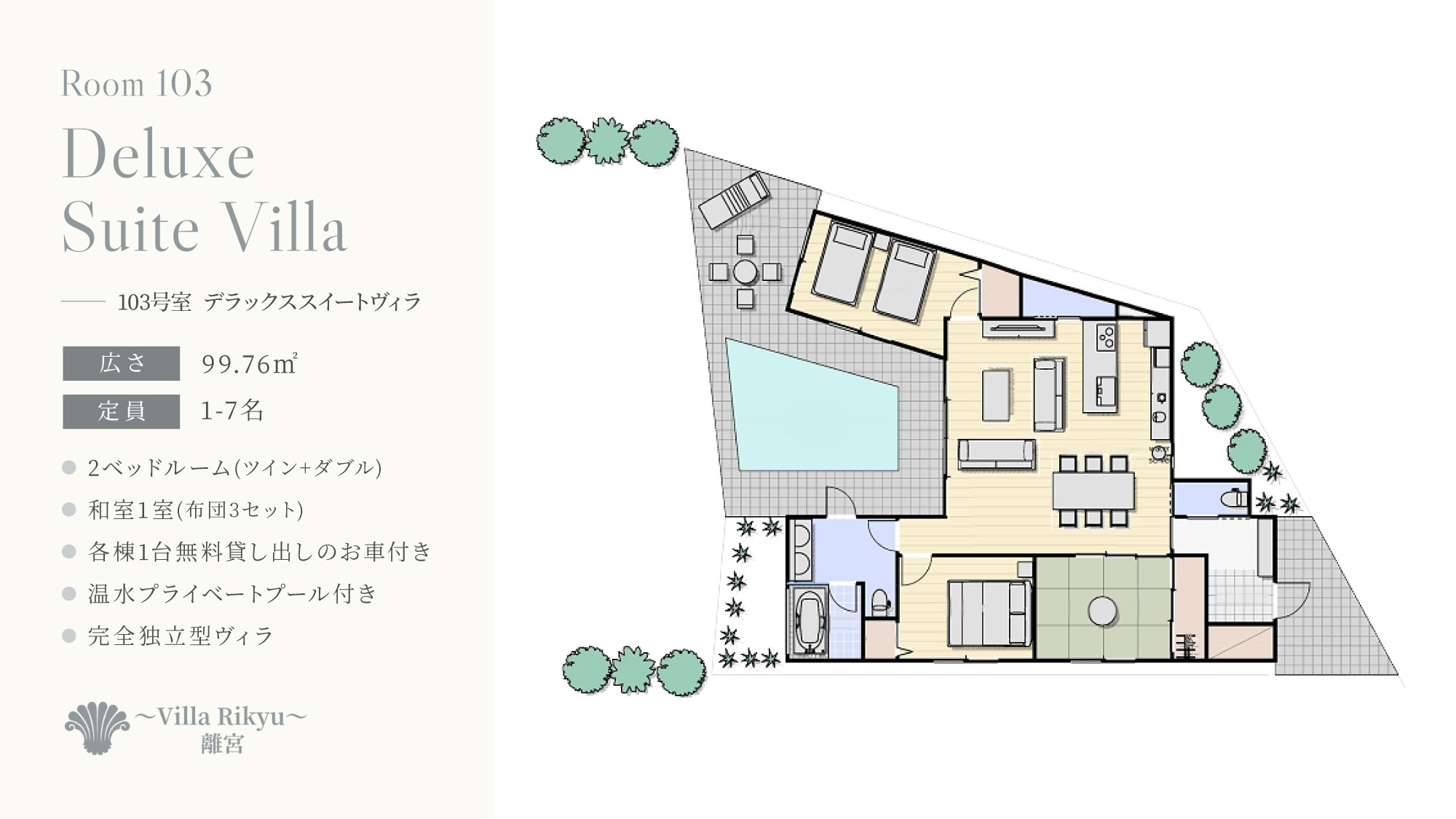 103号室　間取図