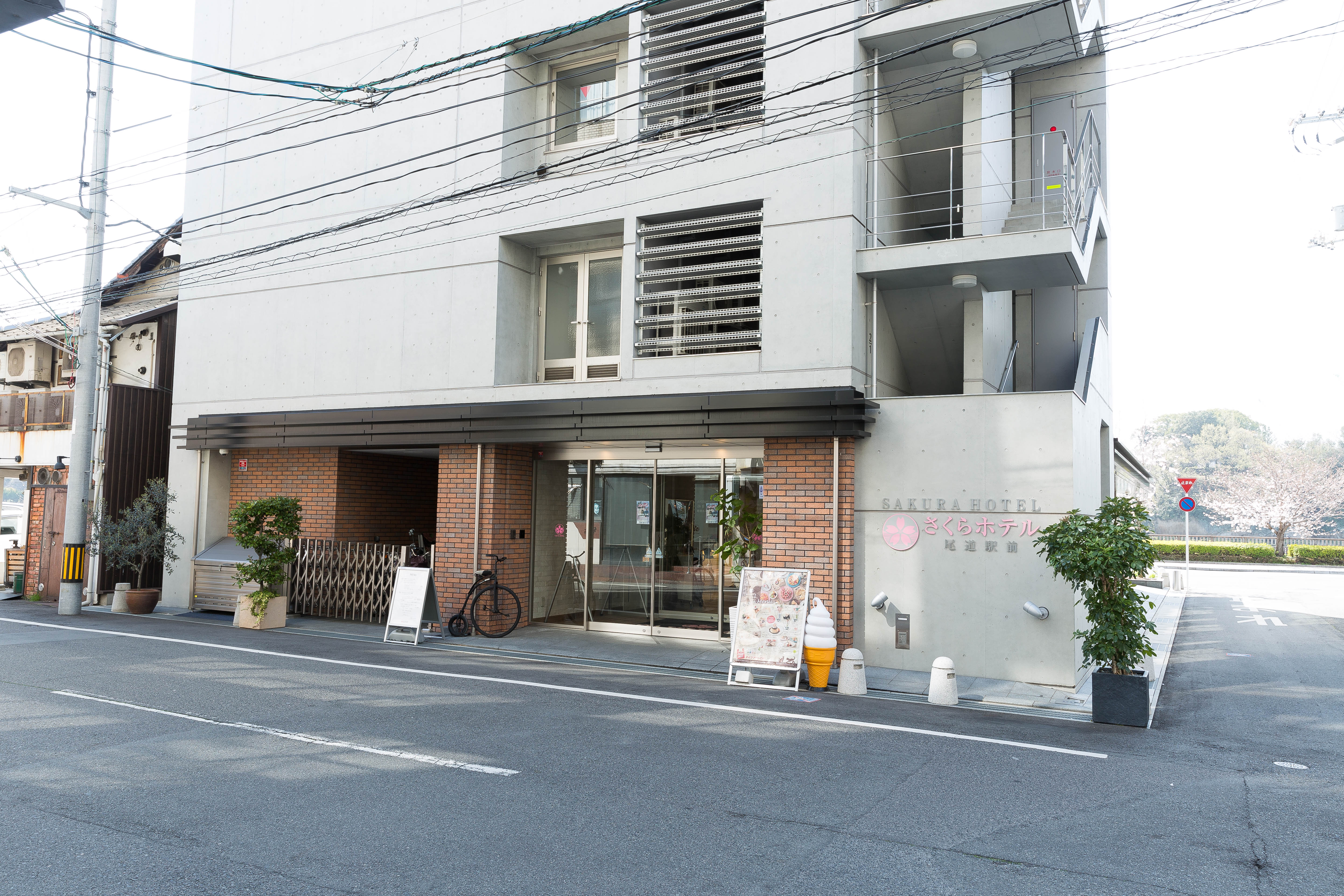 ホテル　北側玄関