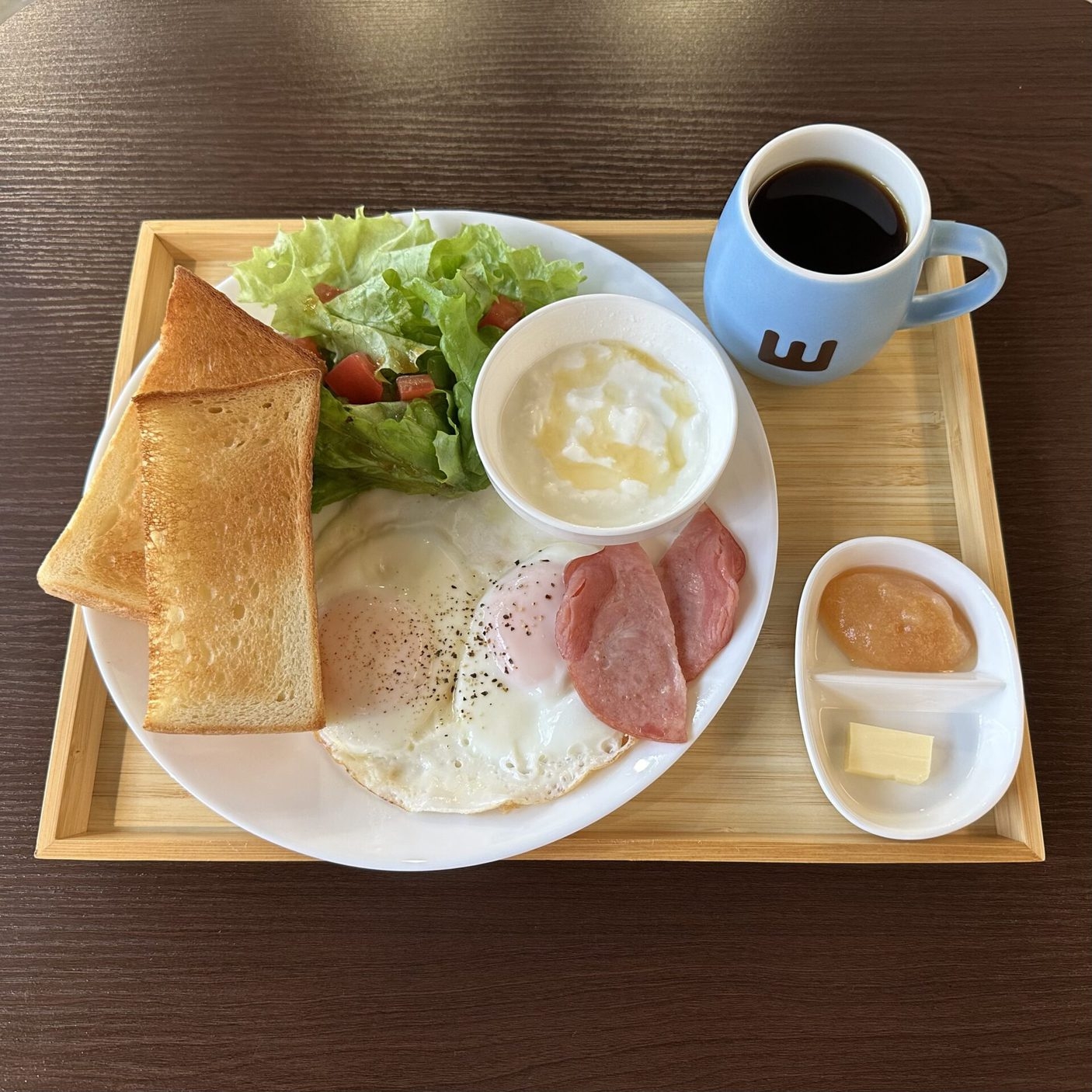 【YAMANOUCHICOFFEEの朝食付】地元産の食材を使ったブレックファーストプレート付きプラン