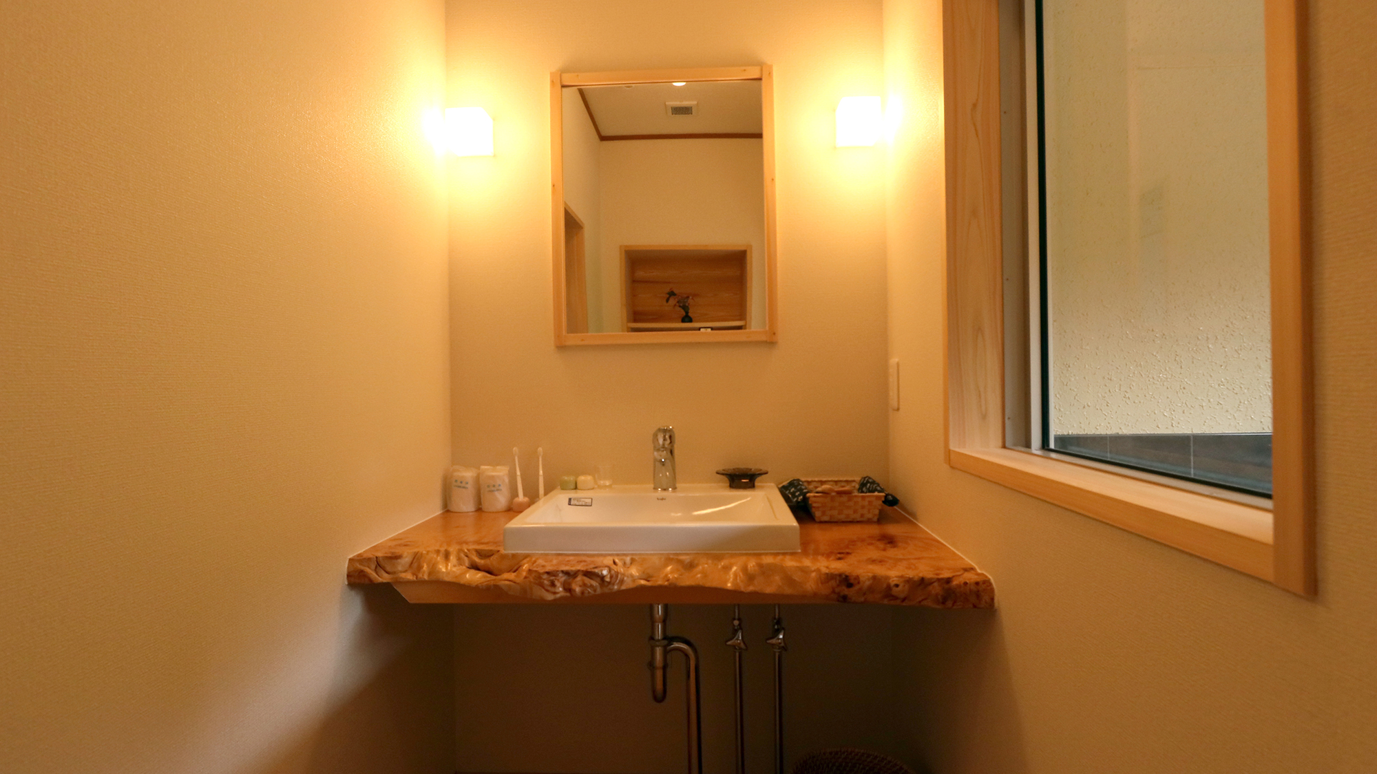 客室◆ふじー洗面所ー