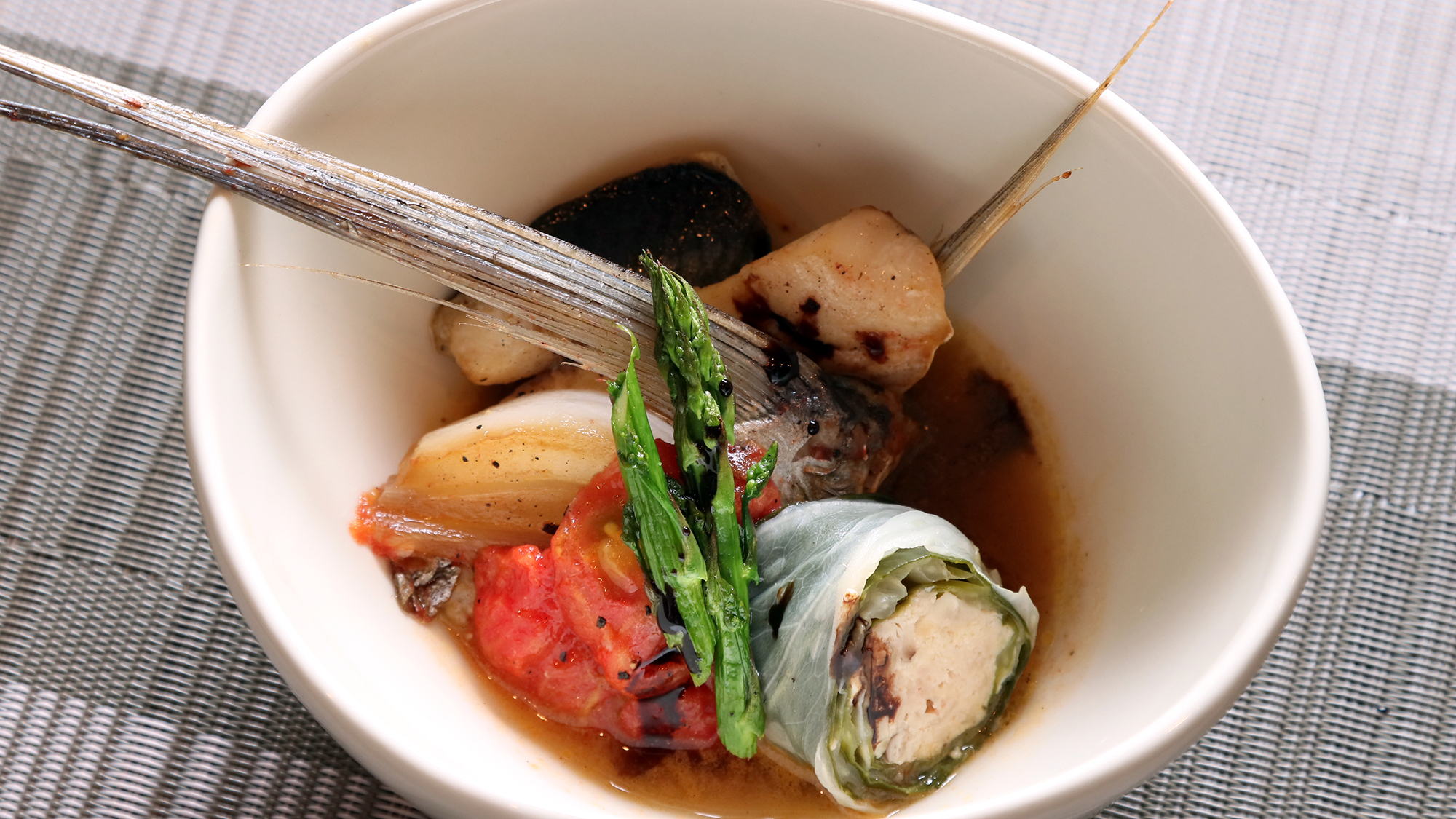 夕食◆温物一例