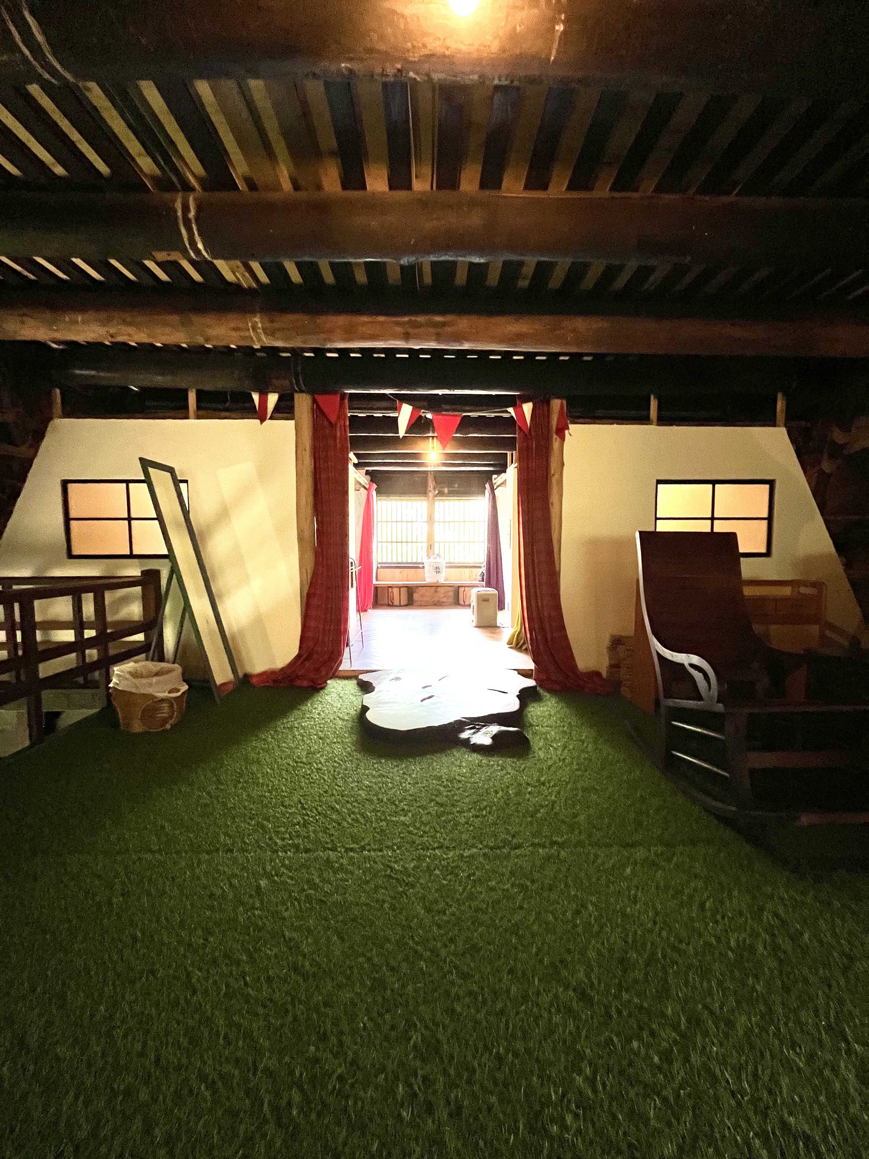 2階ドミトリーエリア入口