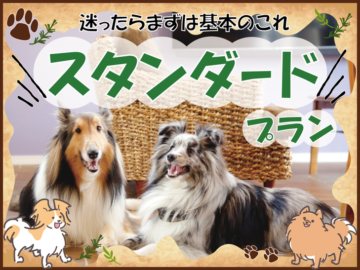 【素泊まりプラン】過ごし方自由！愛犬と一緒にシンプルステイ