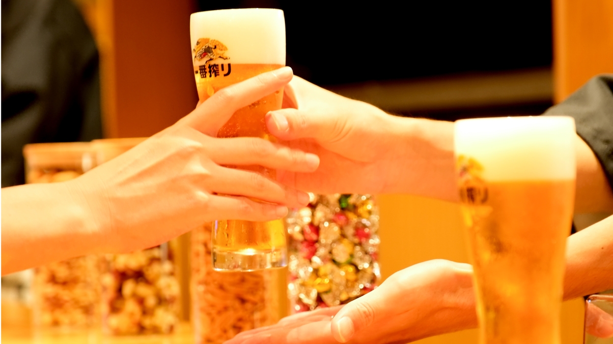 【QUOカード1，000円付】ビジネス・出張に最適！生ビール飲み放題＆無料うなぎ夜食付き（朝食付き）