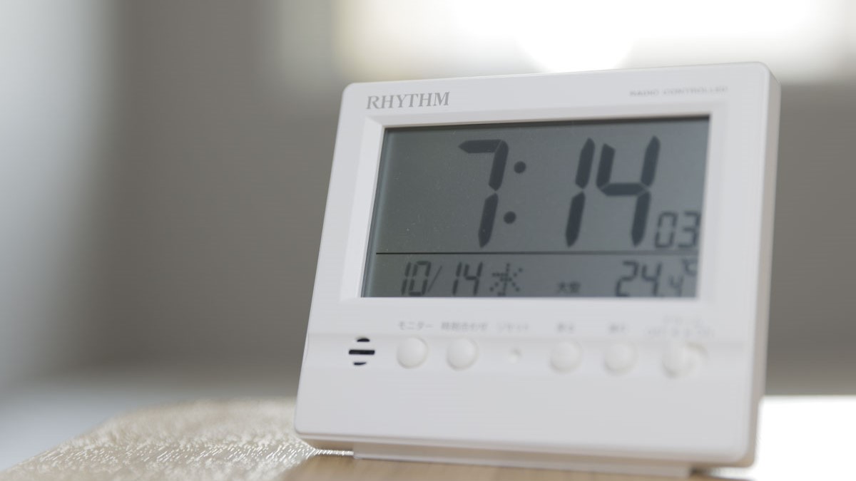 モーニングコールとしてご使用ください