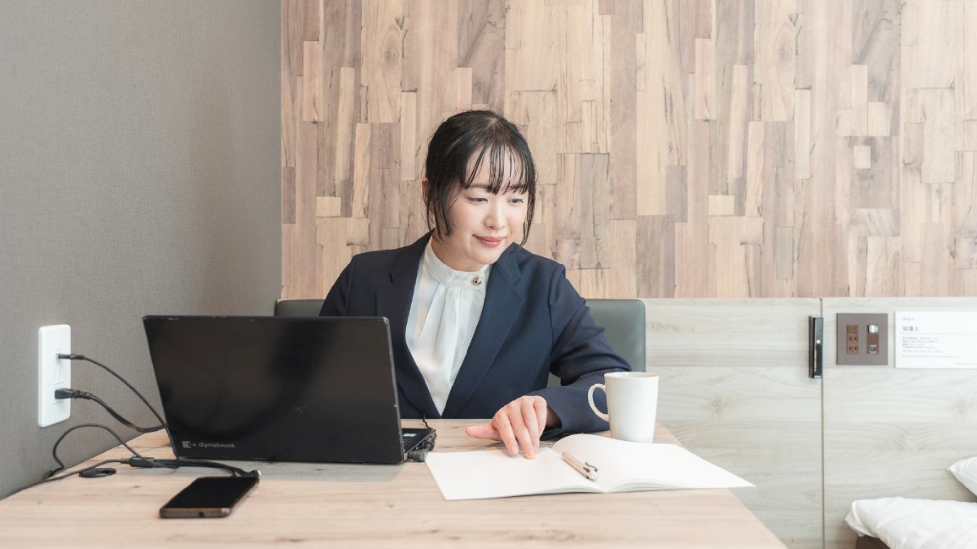 ビジネスのお客様に人気のお部屋タイプです　※使用感イメージ