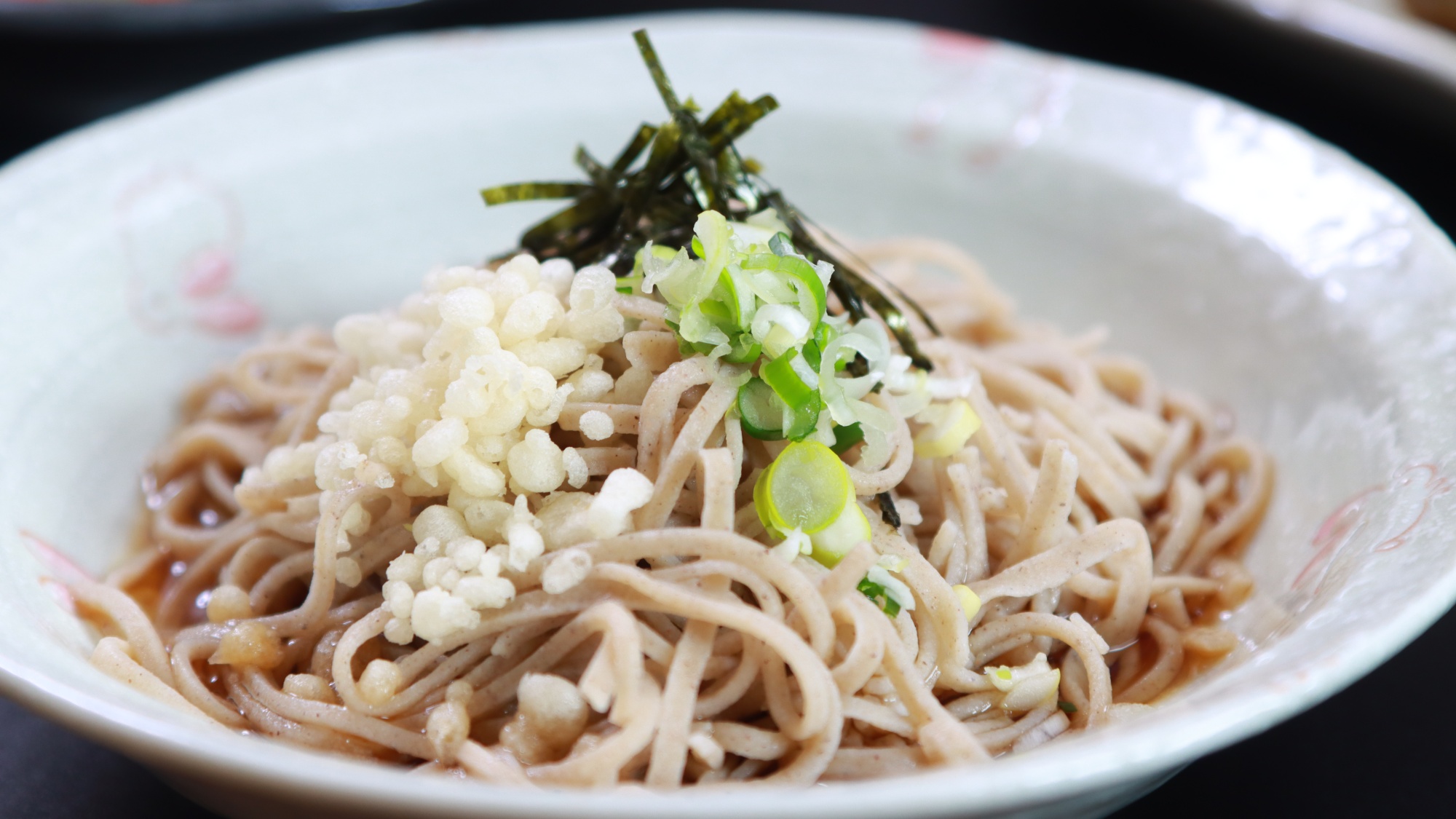夕食の一例◇こだわりのお蕎麦を日替わりでどうぞ。