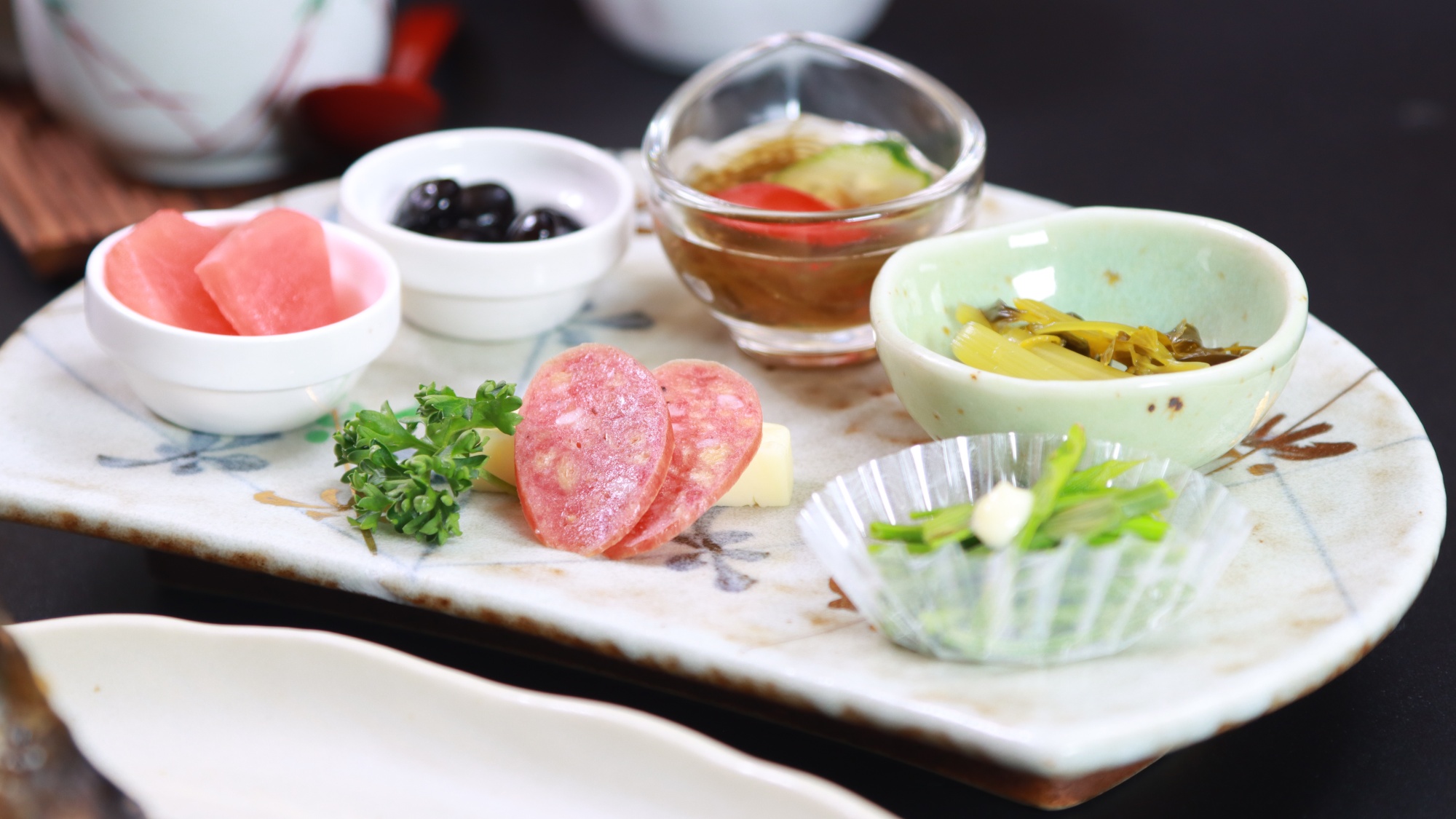 夕食の一例◇季節の素材をつかったお料理。
