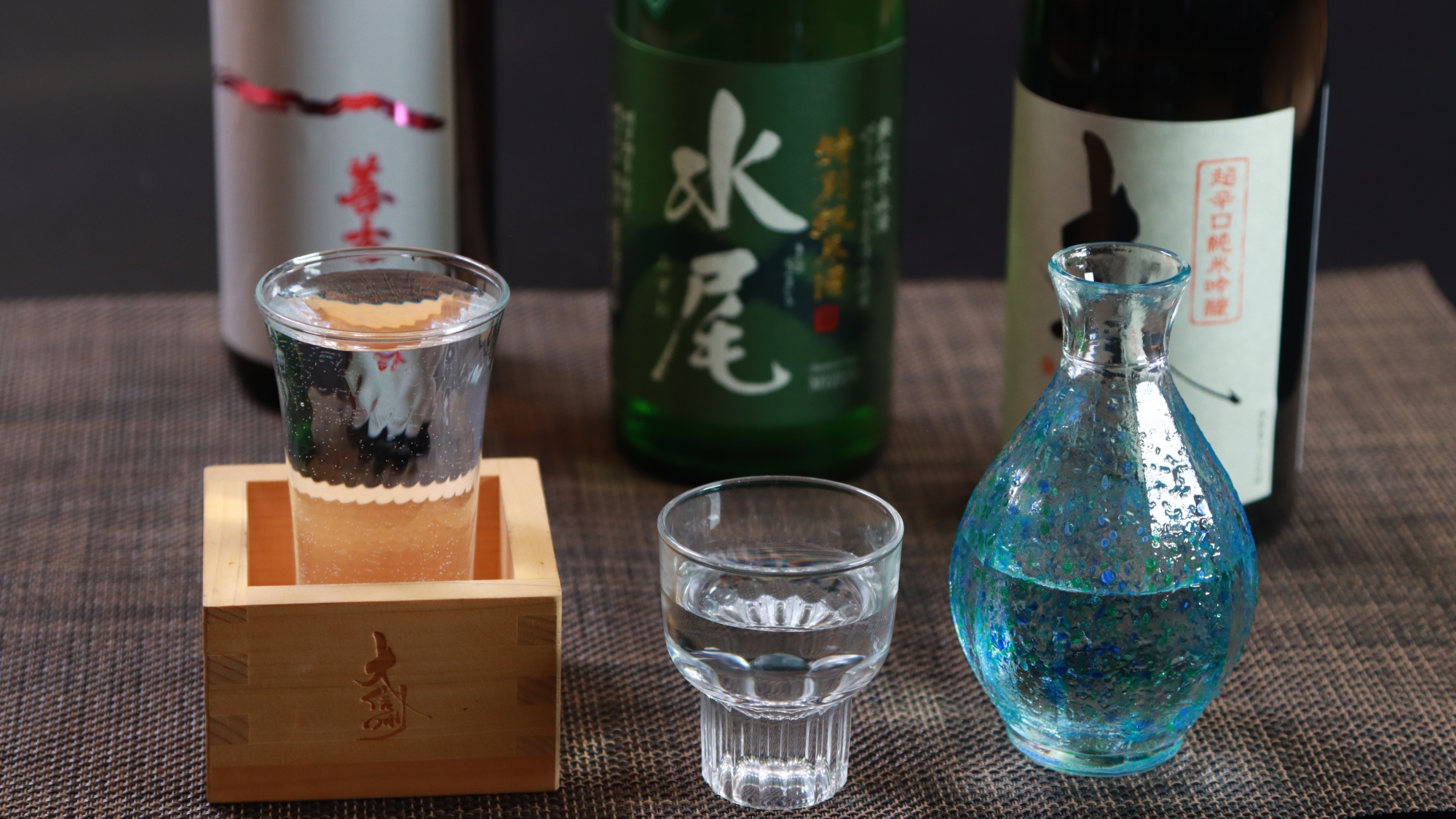 別注◇信州の地酒を味わう『3種の地酒飲み比べ』