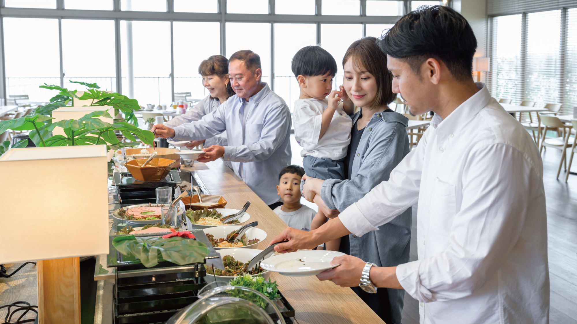 【朝食】家族の時間を楽しむ