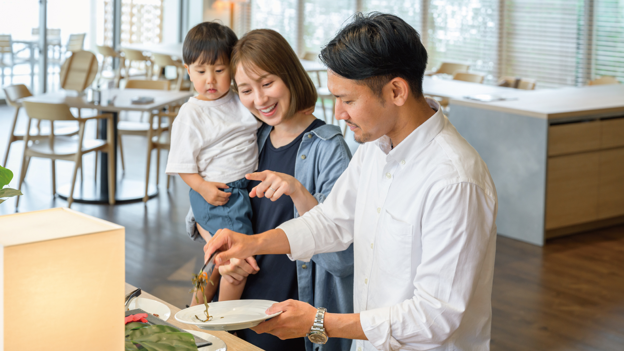 【朝食】家族の時間を楽しむ