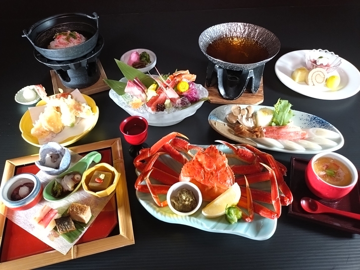 【カニづくし】ズワイ蟹2杯相当をたっぷり贅沢に堪能 ＜かに×蟹会席＞