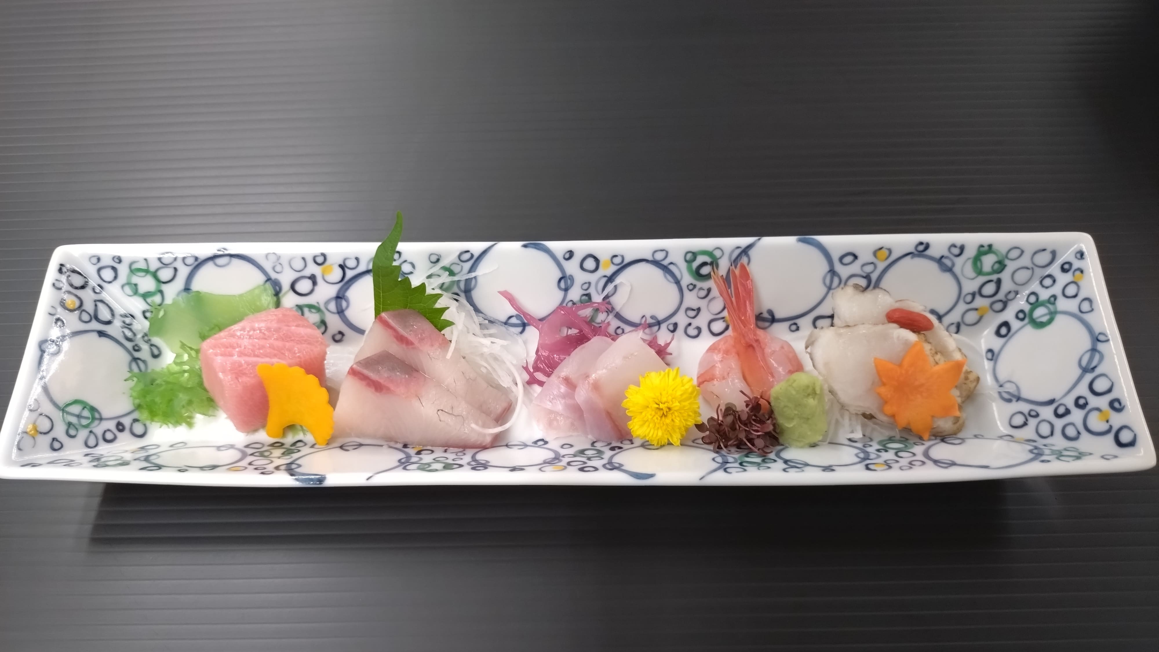 四季会席【秋】 造里4種