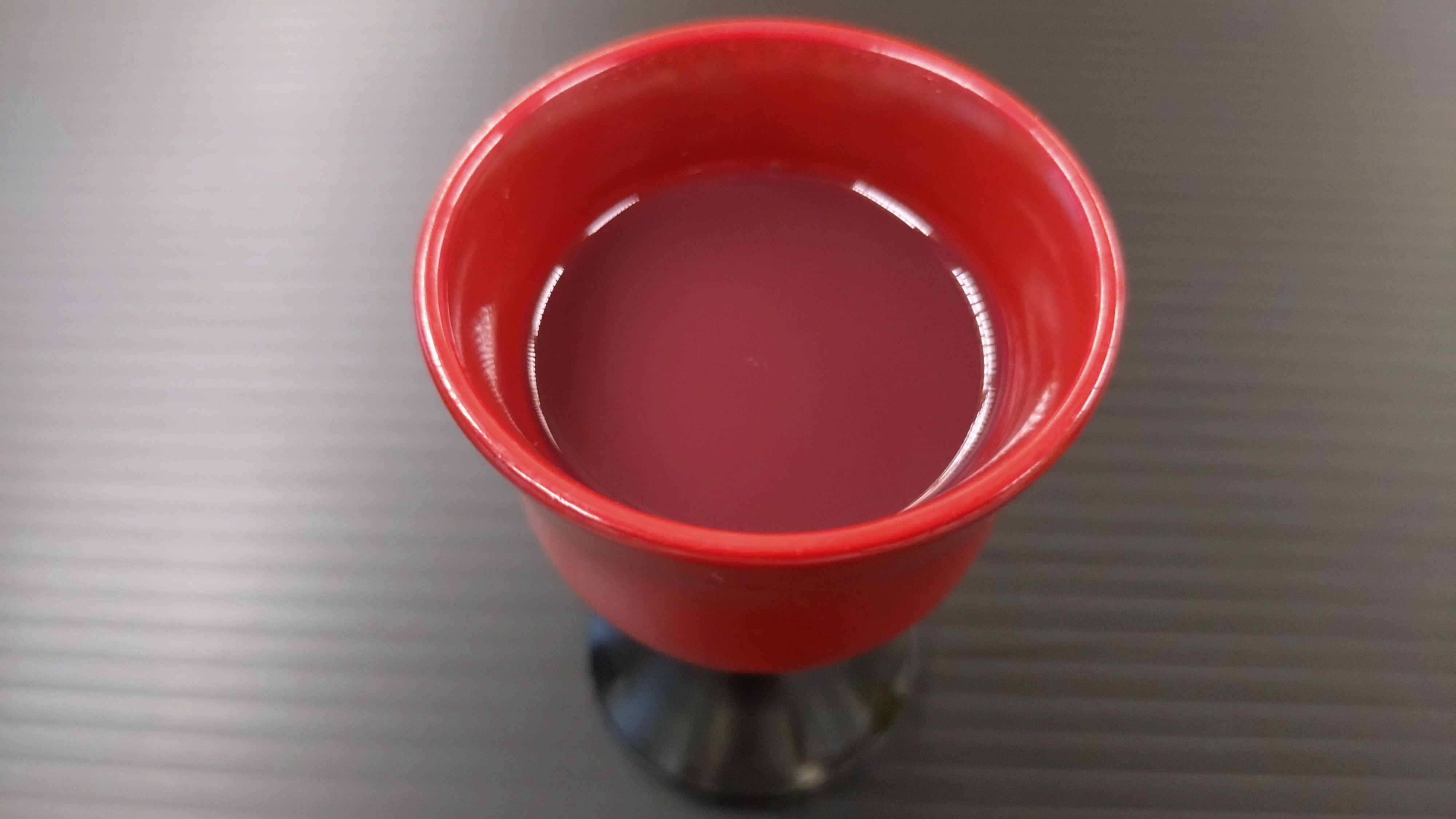 四季会席【秋】 食前酒(ぶどうジュース)