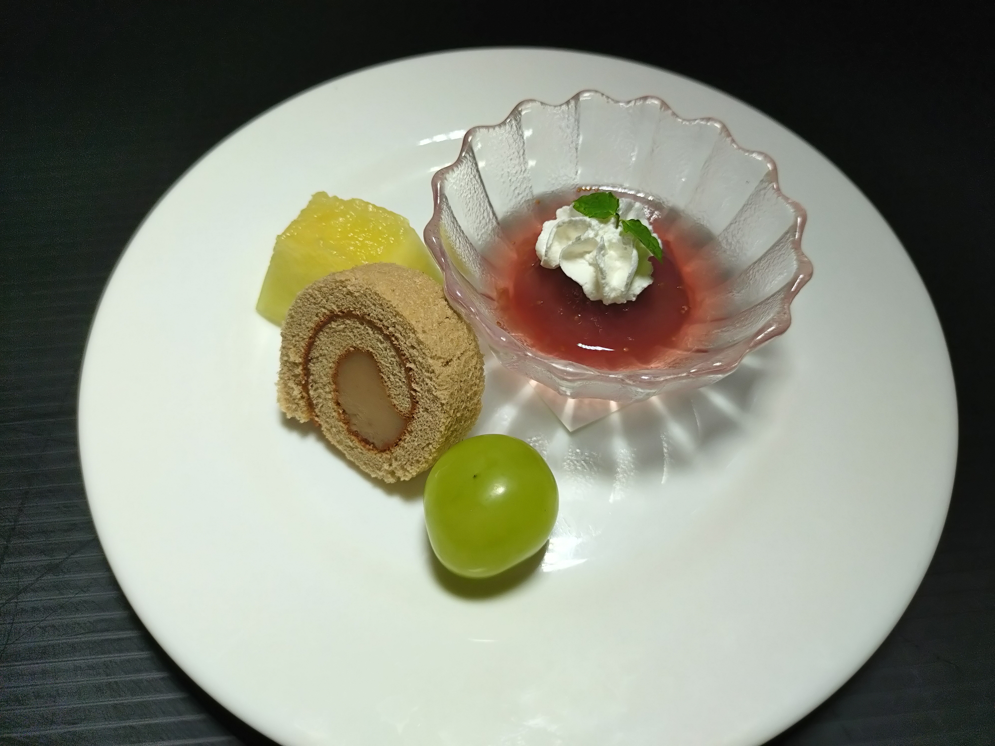 かに&times;蟹会席【冬】水菓子