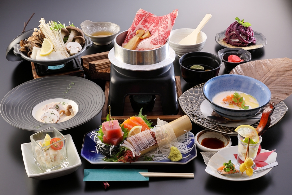 食欲の秋☆彡上州牛サーロインと秋の実りをご堪能いただける会席料理と天然温泉を楽しめる一押しプラン！