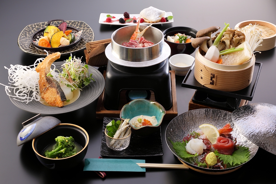 上州牛サーロインや寒鰤など冬の旬の食材を活かした創作和洋会席料理と天然温泉を楽しめる一押しプラン！