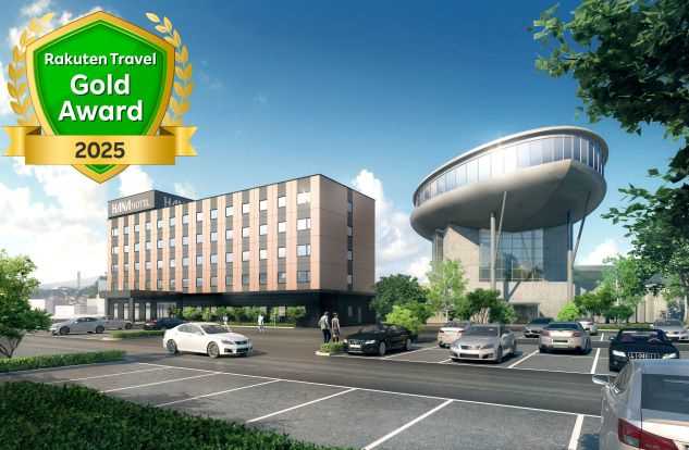 楽天ゴールドアワード受賞エンブレム2025　昼景色