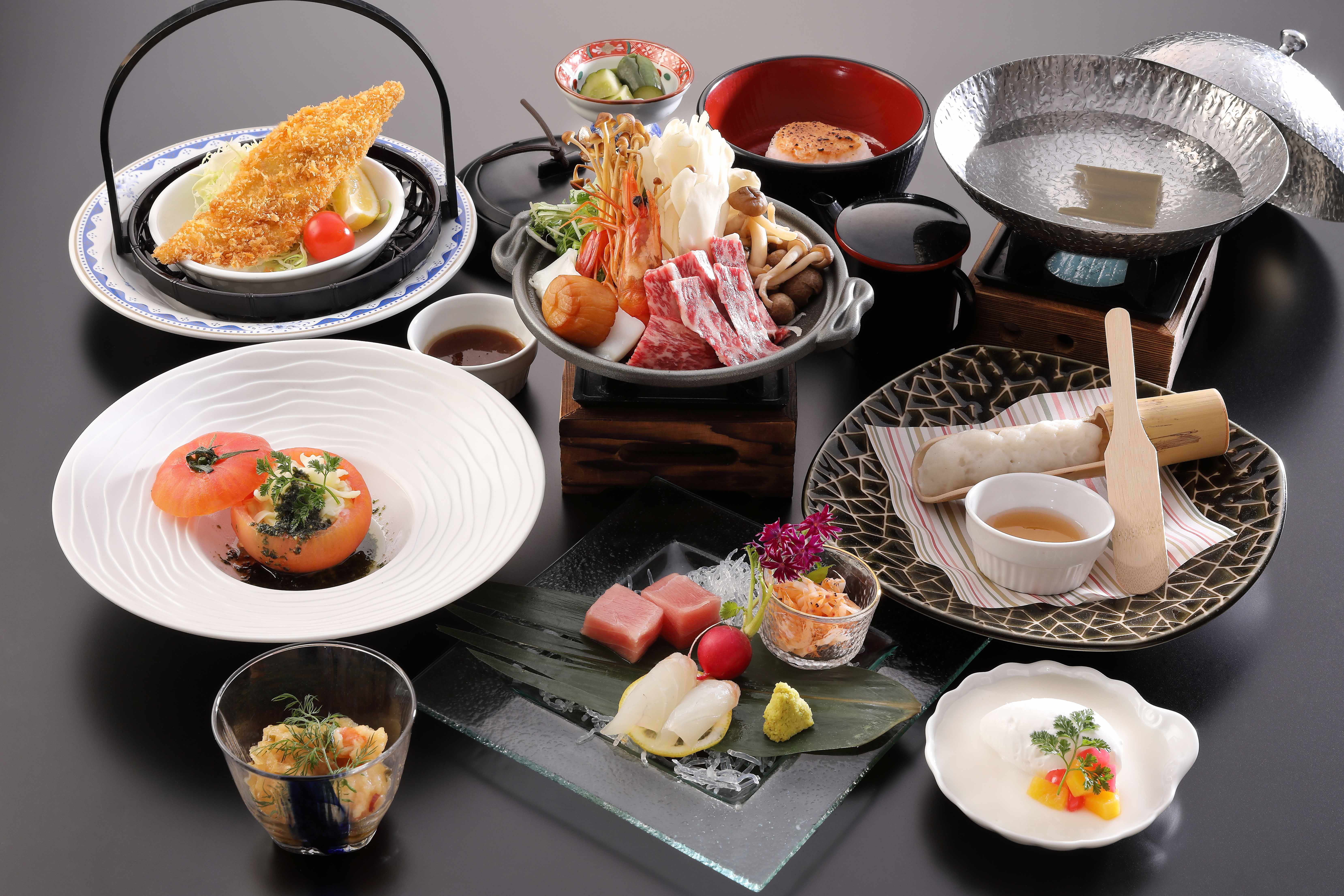 2026.4月５月会席料理(鱸のレアかつ)