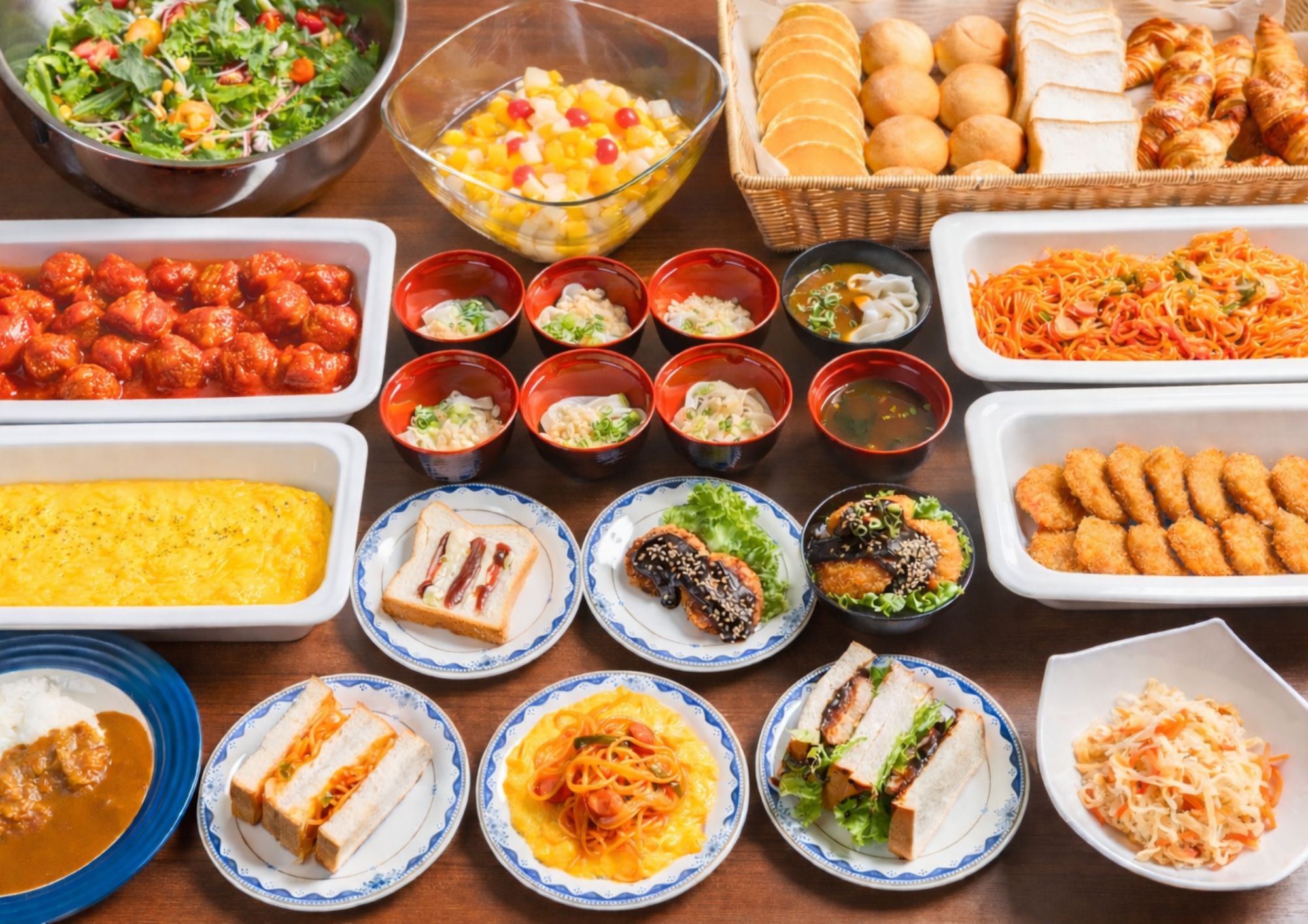 日替わり和洋ビュッフェ