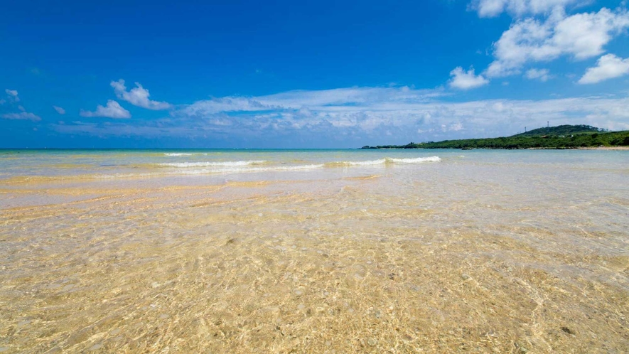 【周辺観光】砂浜が白いのは石垣周辺の海にサンゴが生息しているためです