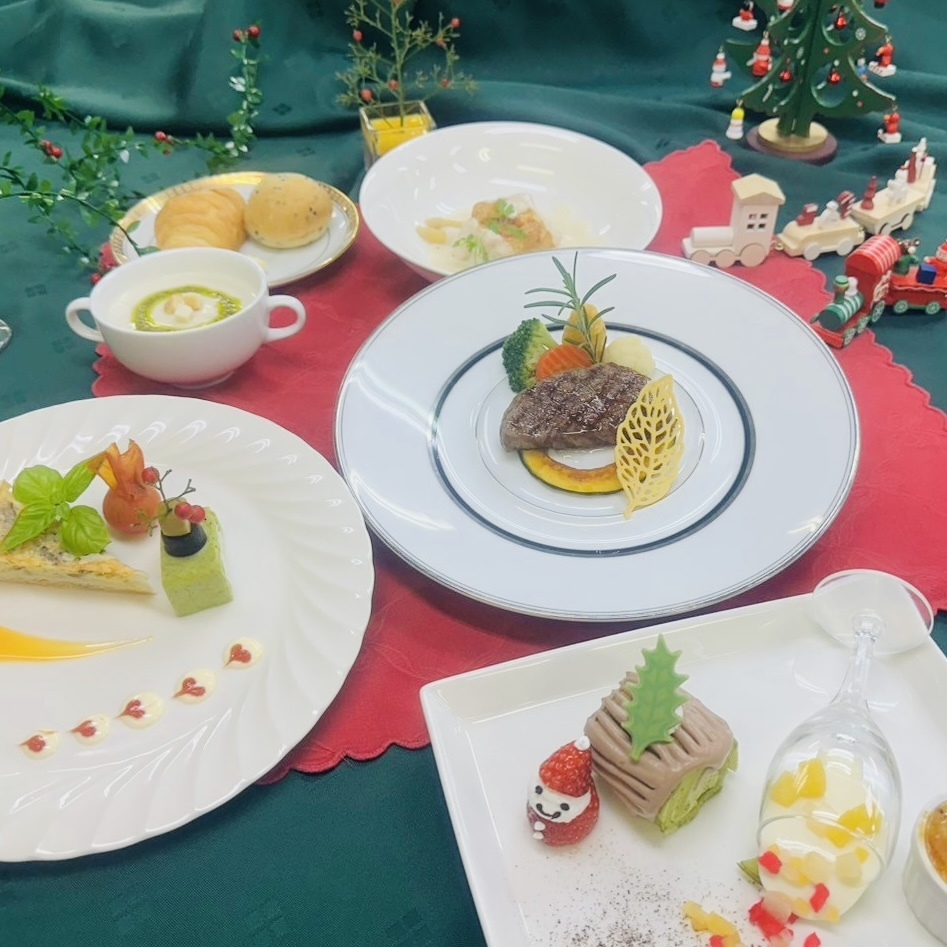12月限定2025クリスマスプラン！洋食シェフおすすめクリスマスコース料理！1泊2食！