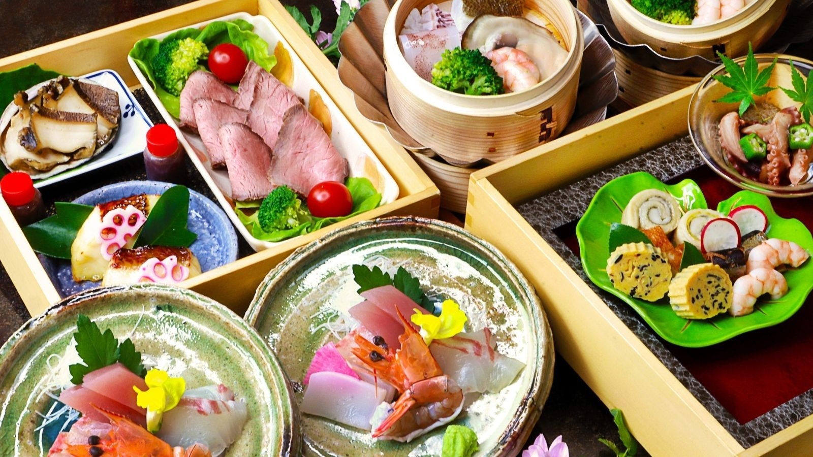 【スタンダードプラン◆お部屋食】地元産のお造りや新鮮魚介類をお部屋で愛犬とゆったり味わう〈1泊2食〉