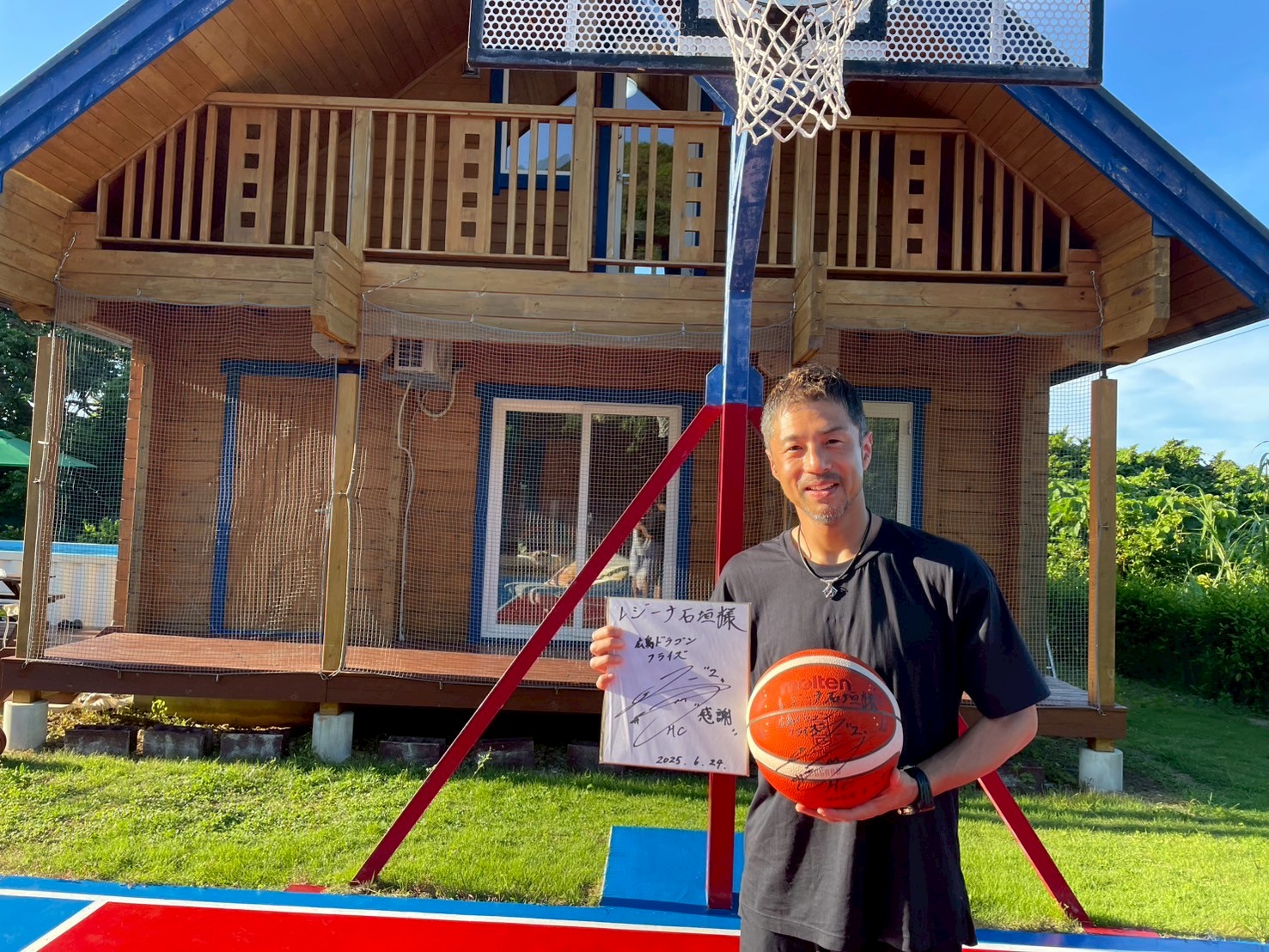 朝山正悟監督が宿泊されました！