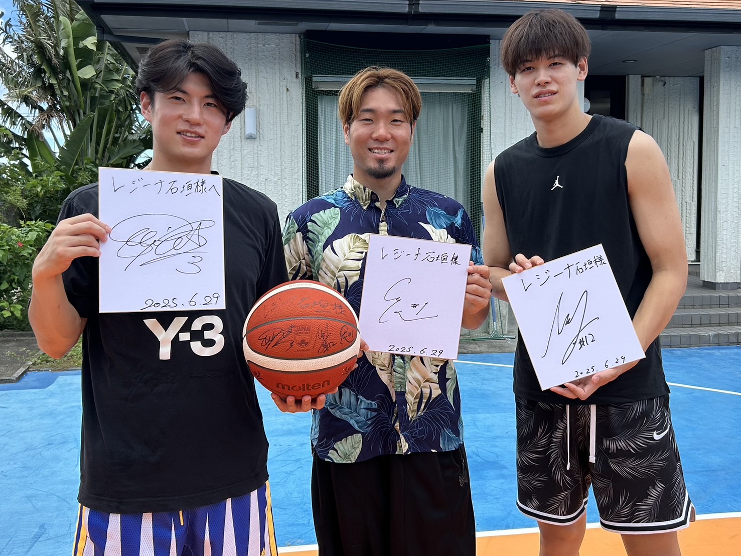 安藤誓哉選手、小島元基選手、西野曜選手も、レジーナ石垣シリーズにご宿泊！