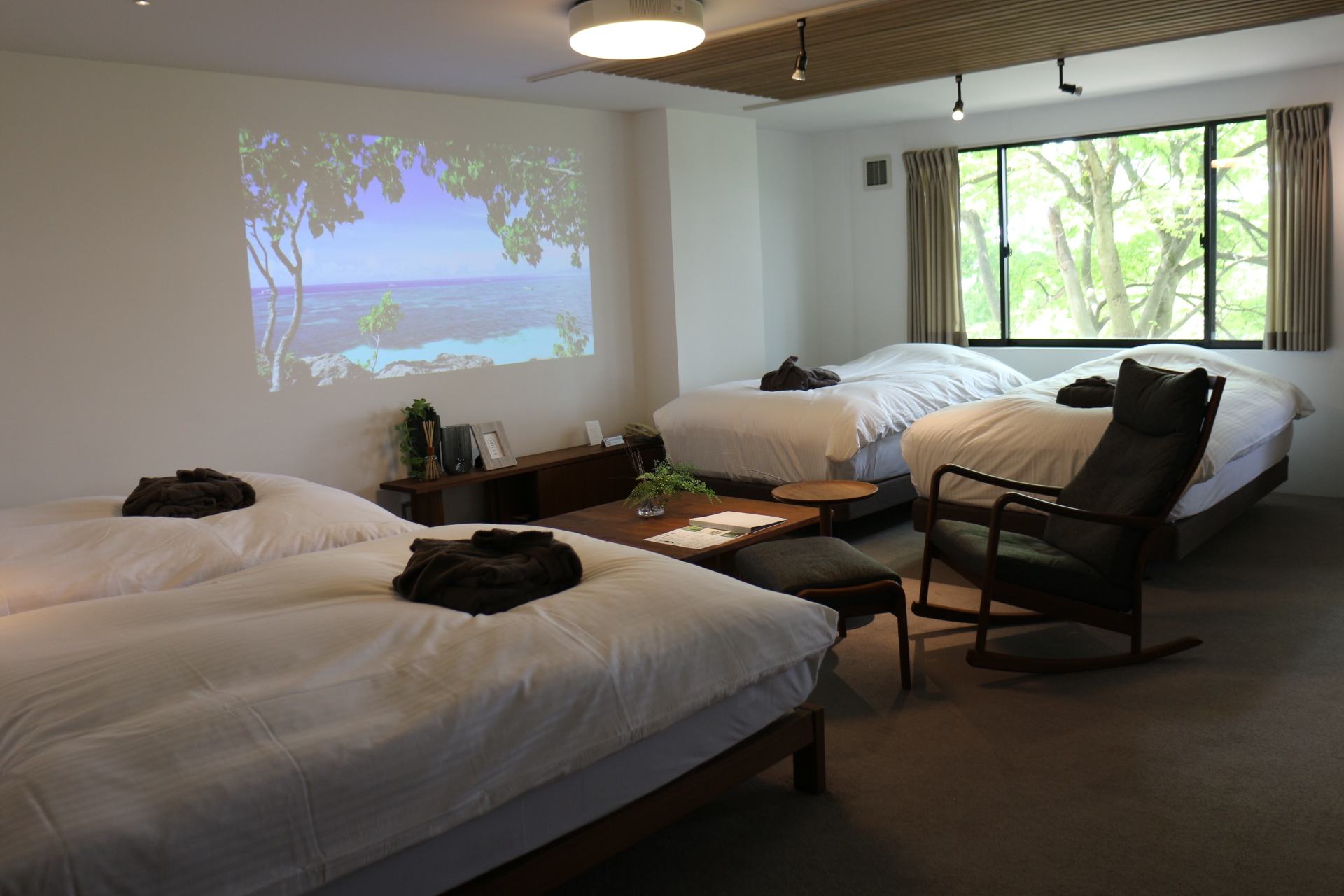 Premium Sleeper MasterWal Room　ベッド４台仕様