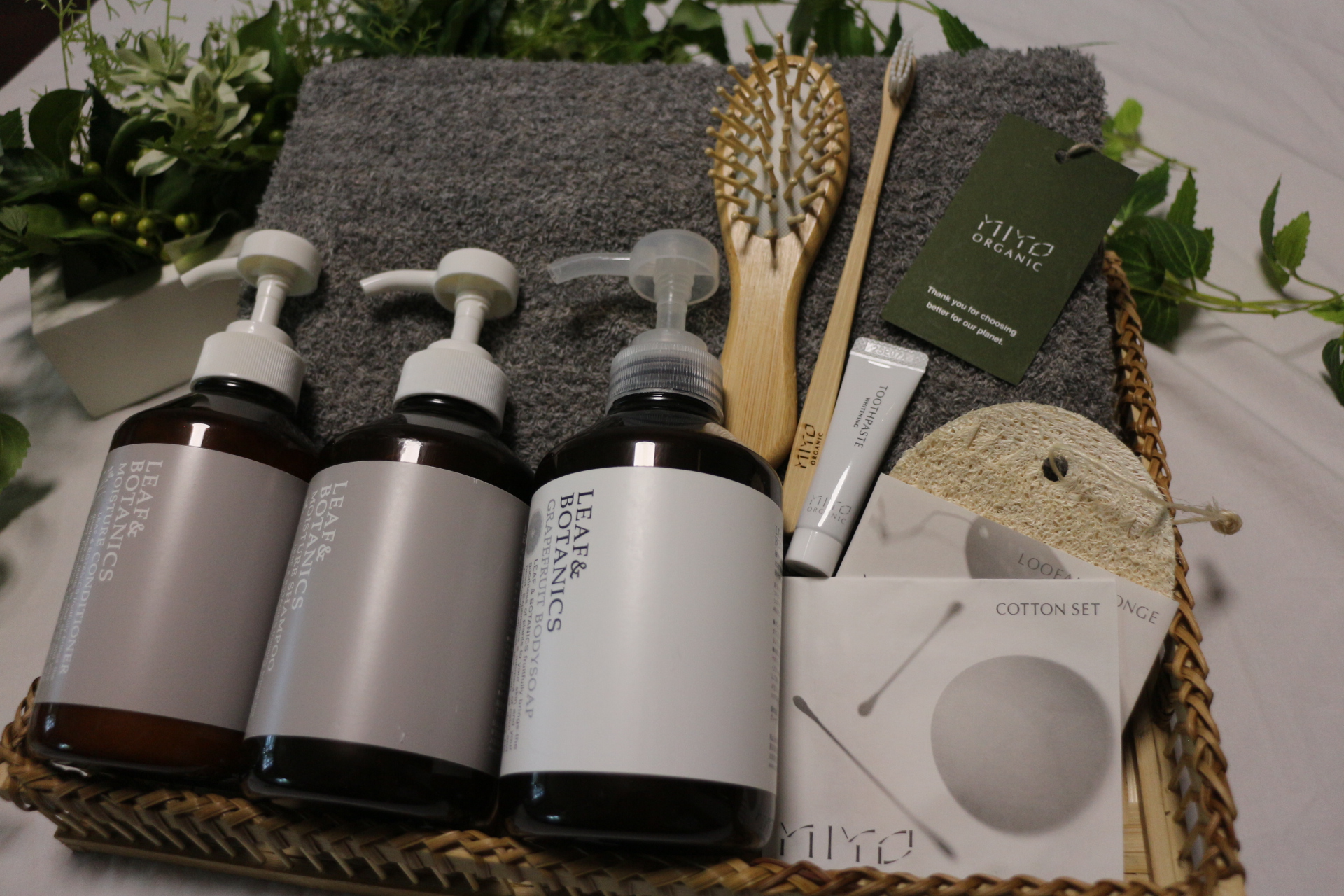 LEAF&BOTANICSのアメニティー