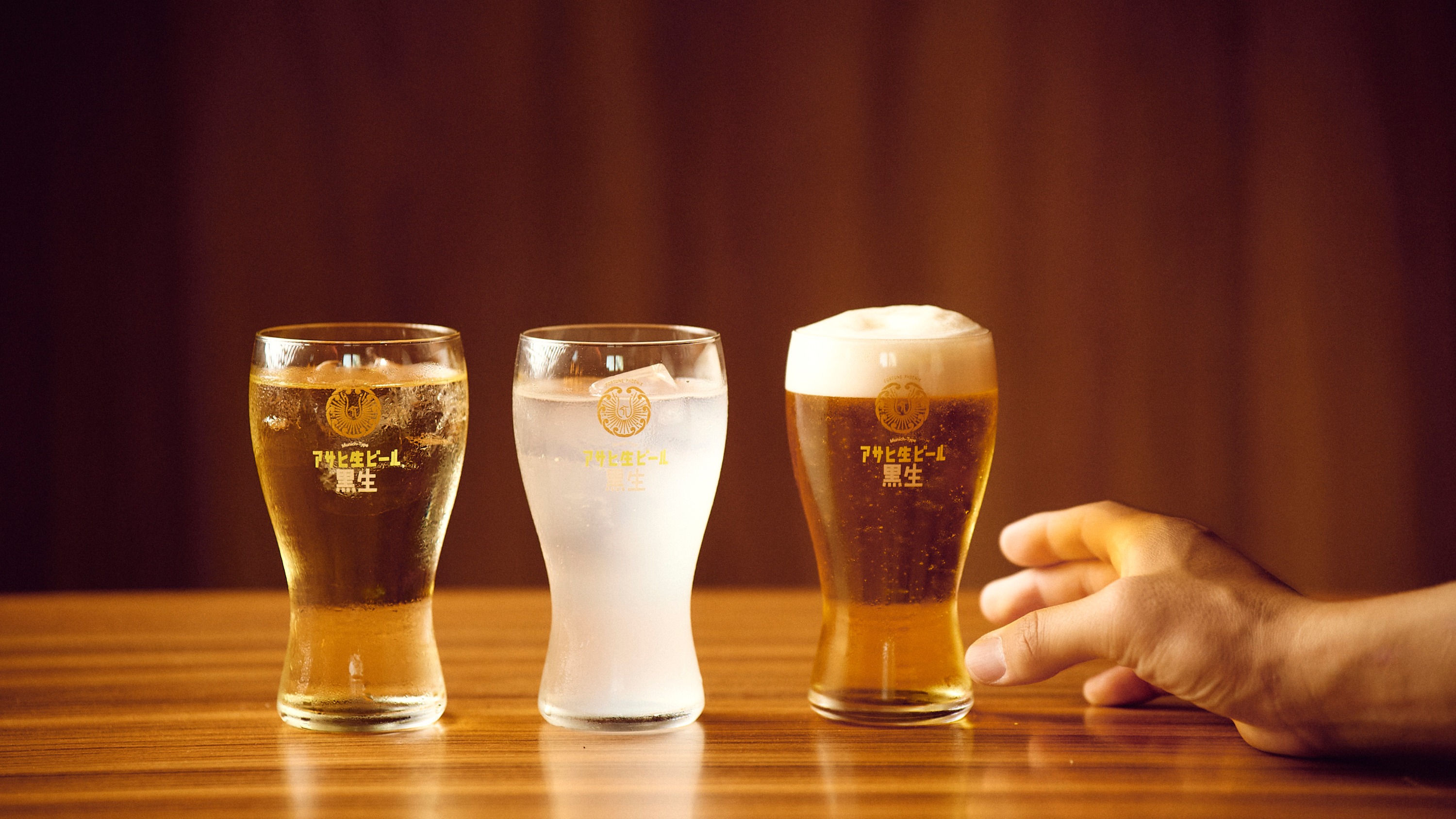 ビール、レモンサワー、ハイボールが飲み放題