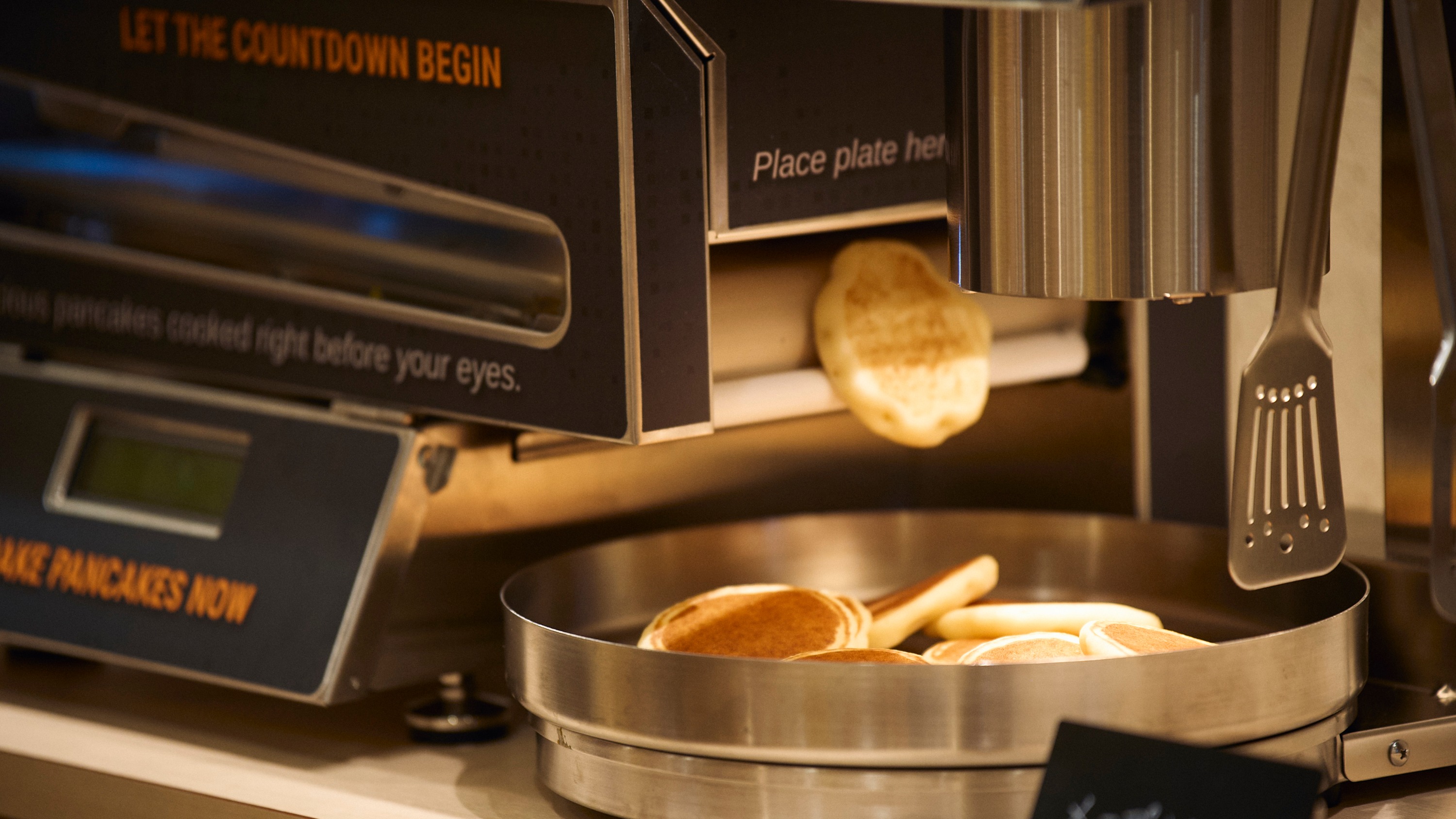 珍しいパンケーキマシーン