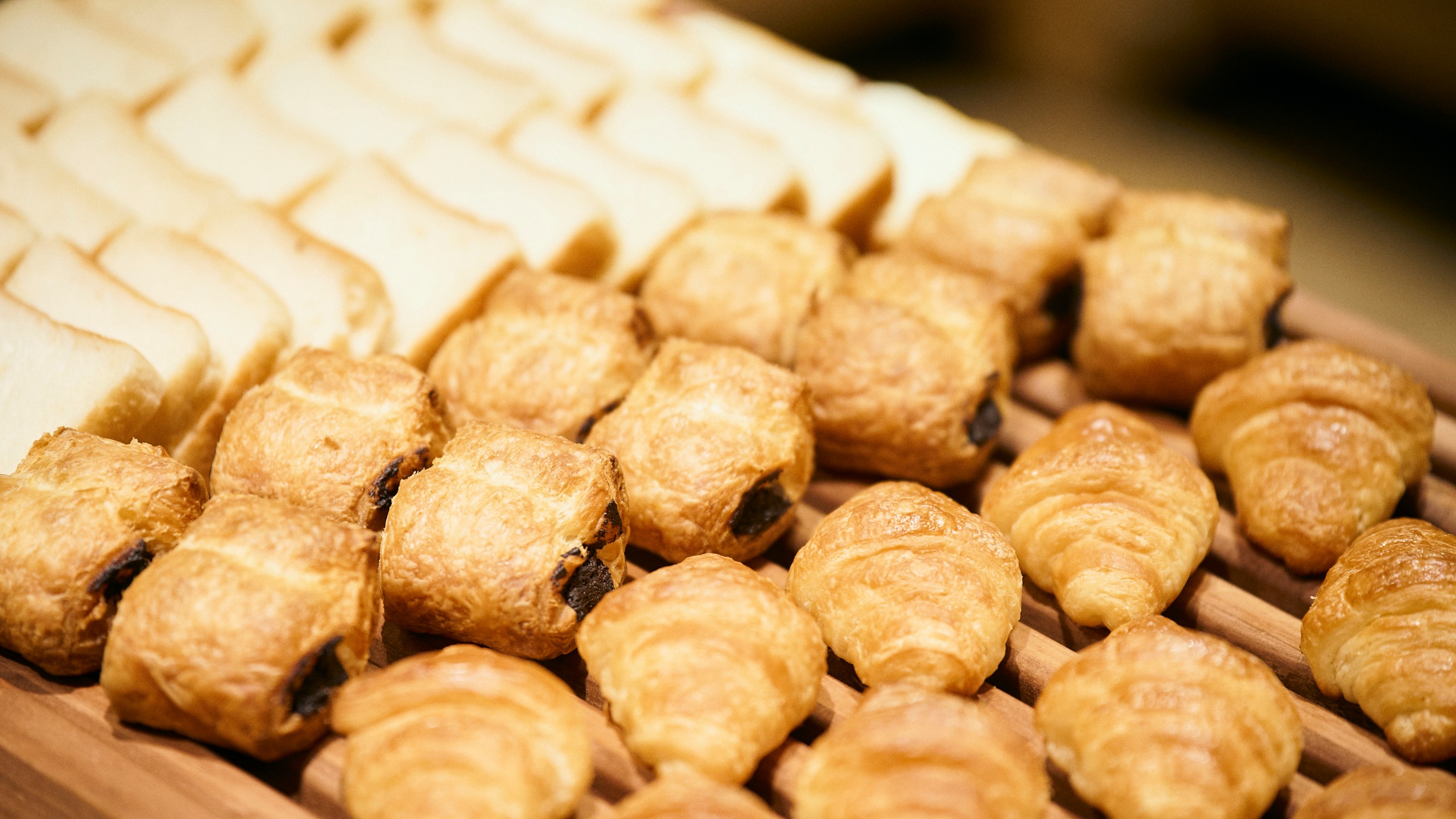 朝食ビュッフェ