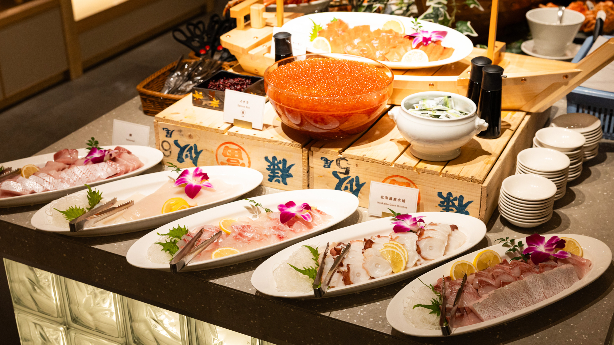 「ザ・ハーバー」ディナービュッフェ