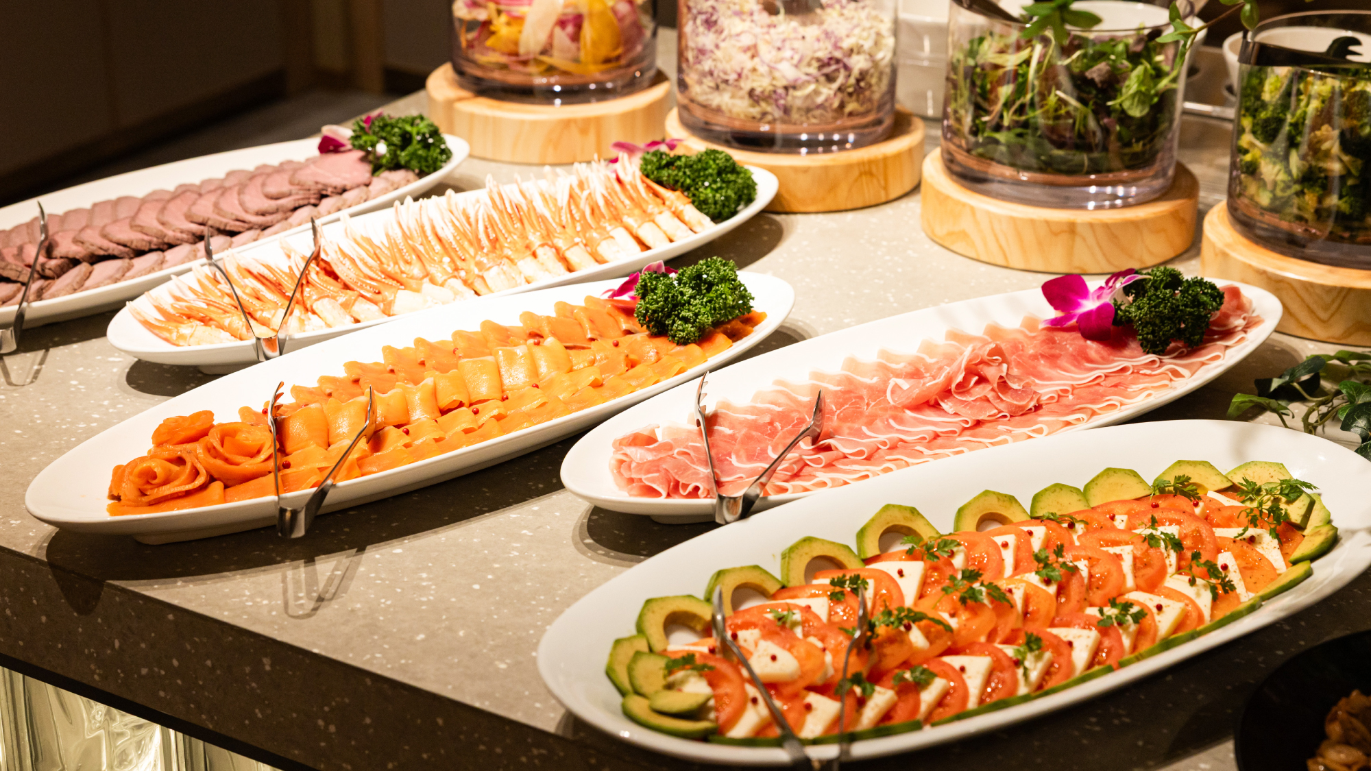 「ザ・ハーバー」ディナービュッフェ