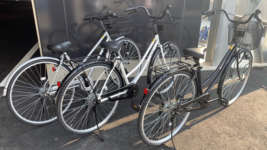 【レンタサイクル（無料）】高知市内聖地巡礼に自転車で回ってみてはいかがでしょうか？