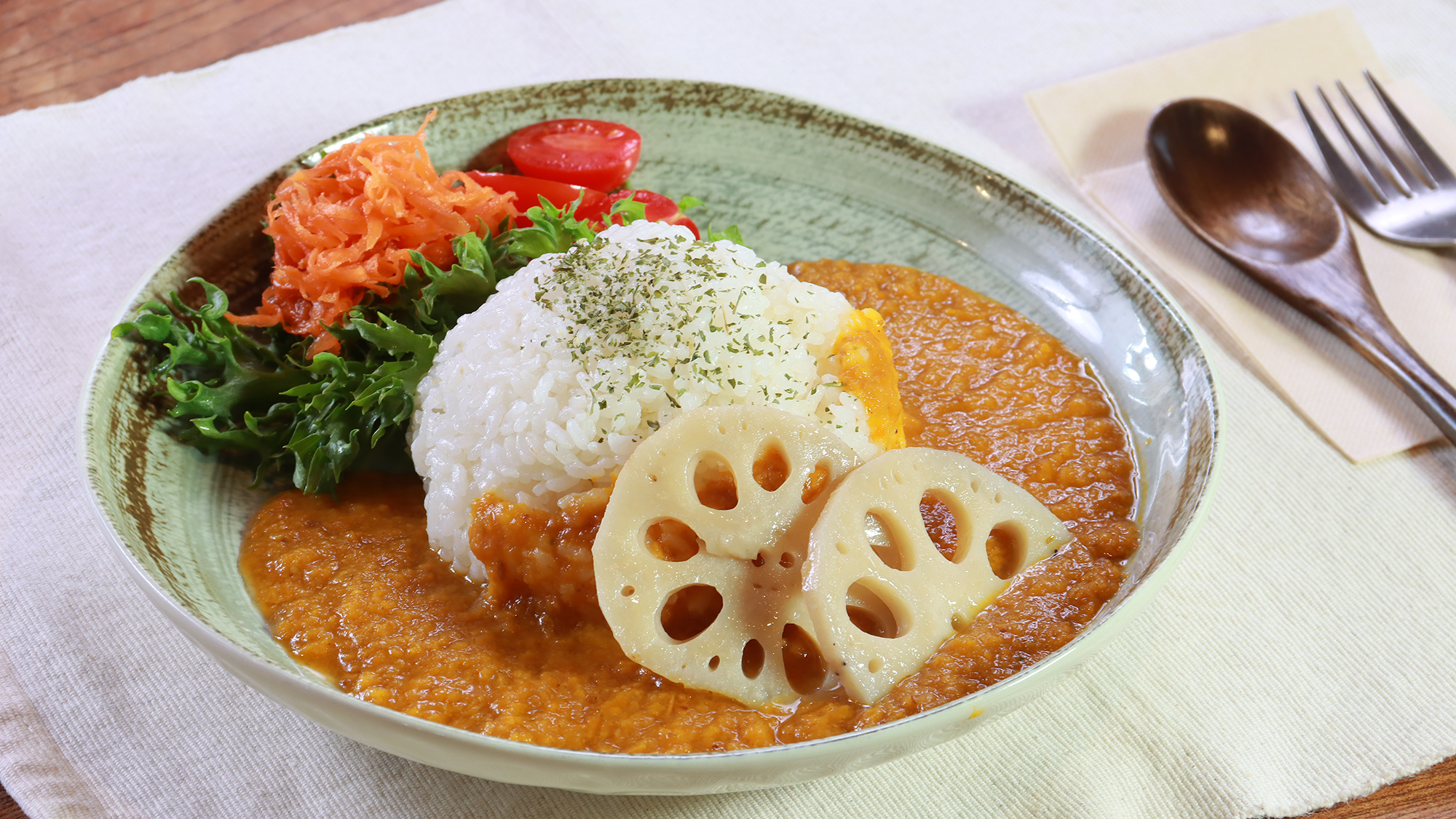 【お料理】 夕食  農園カレー