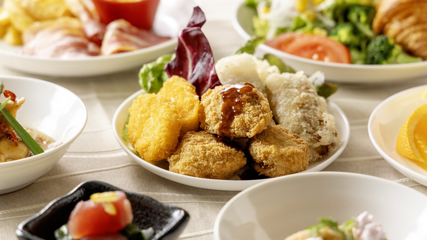 朝食ビュッフェ