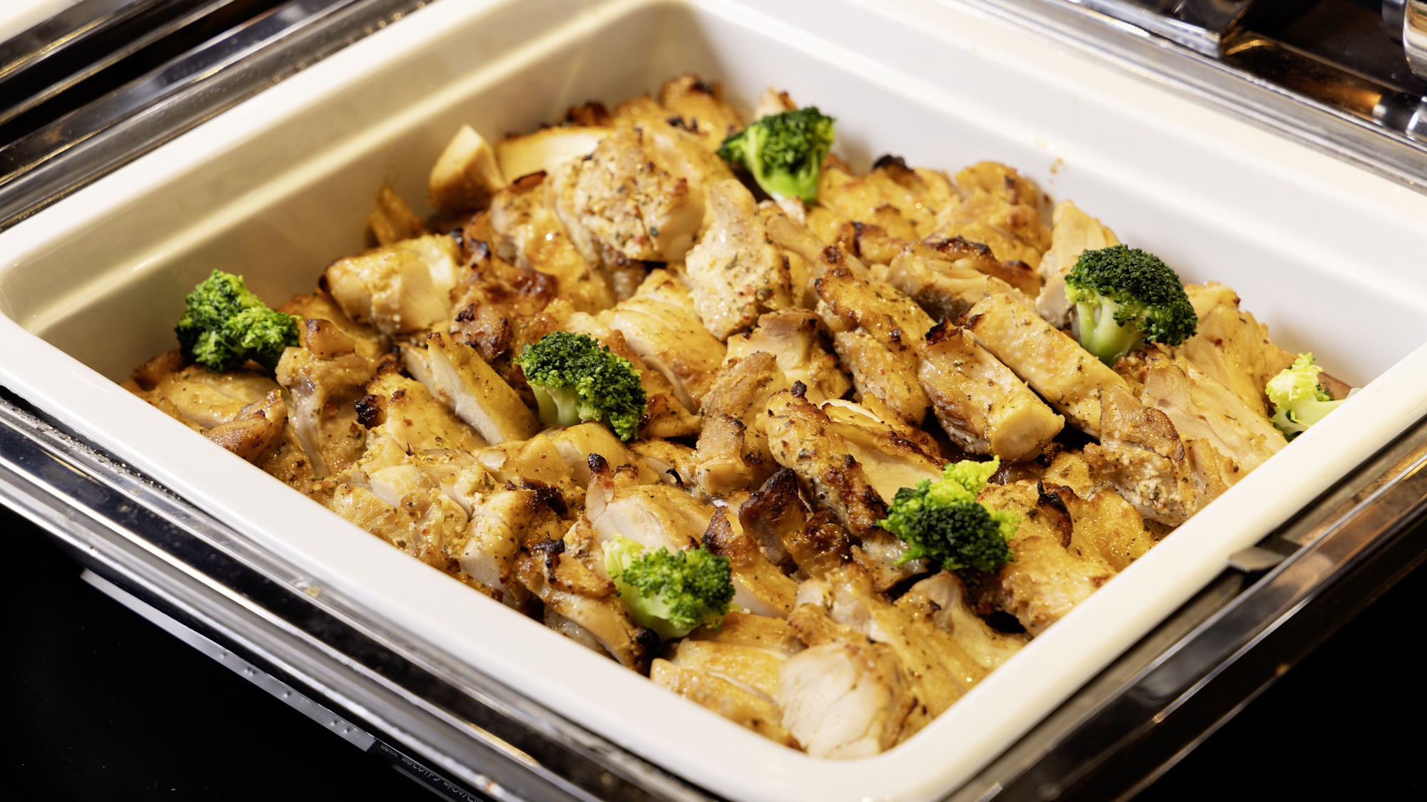 朝食ビュッフェ