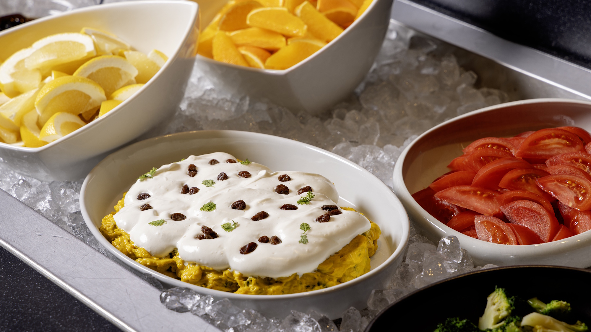 朝食ビュッフェ