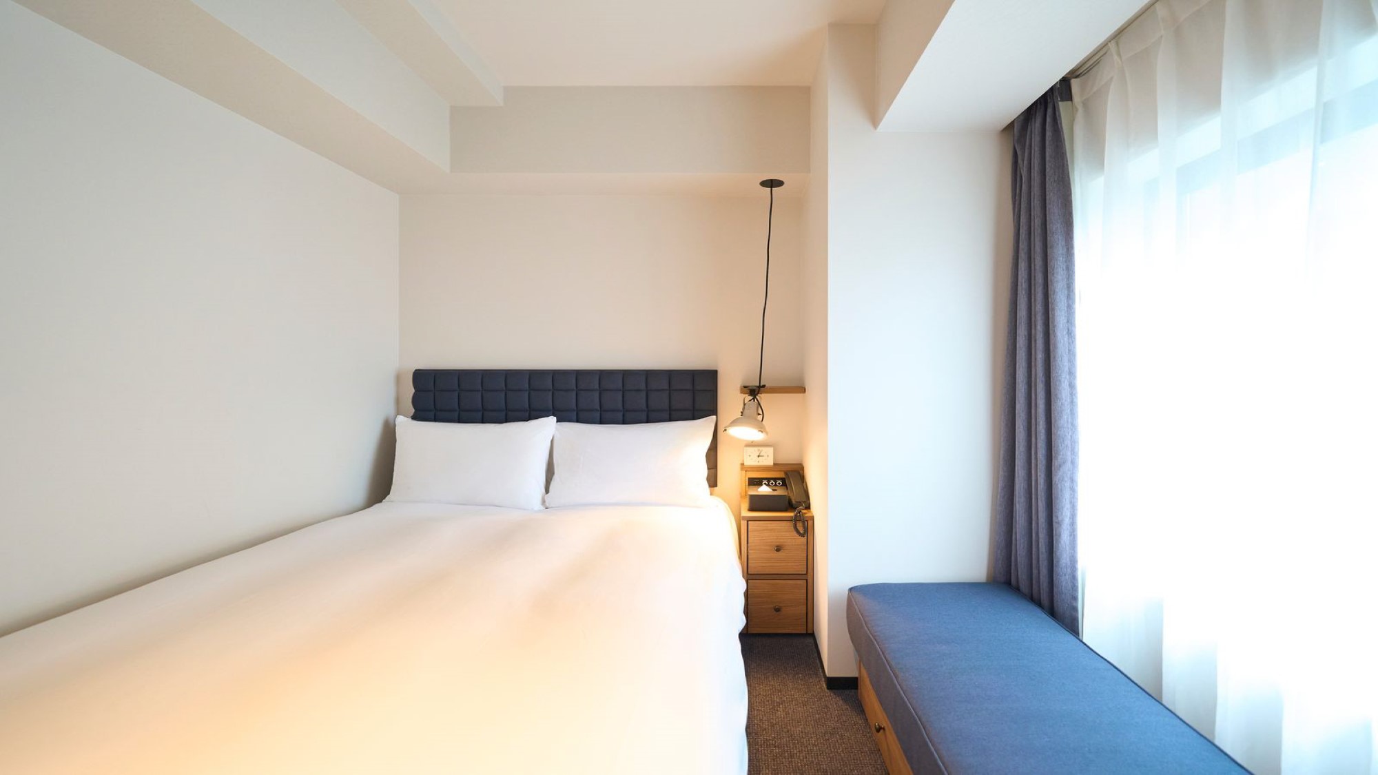 ■モダレットA■15㎡・140㎝ダブルベッド1台