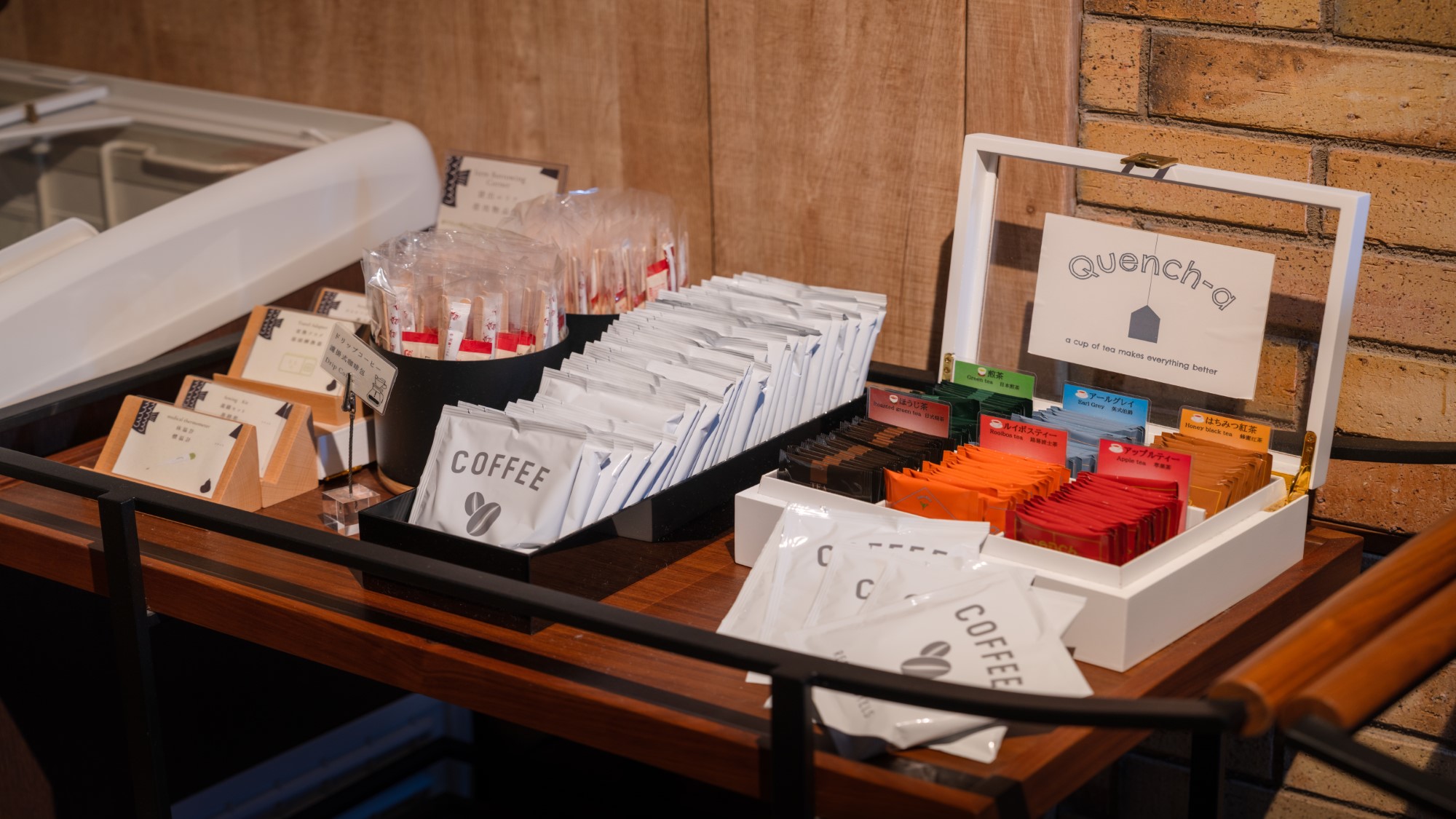 ■アメニティ■コーヒー、紅茶　ご用意しております